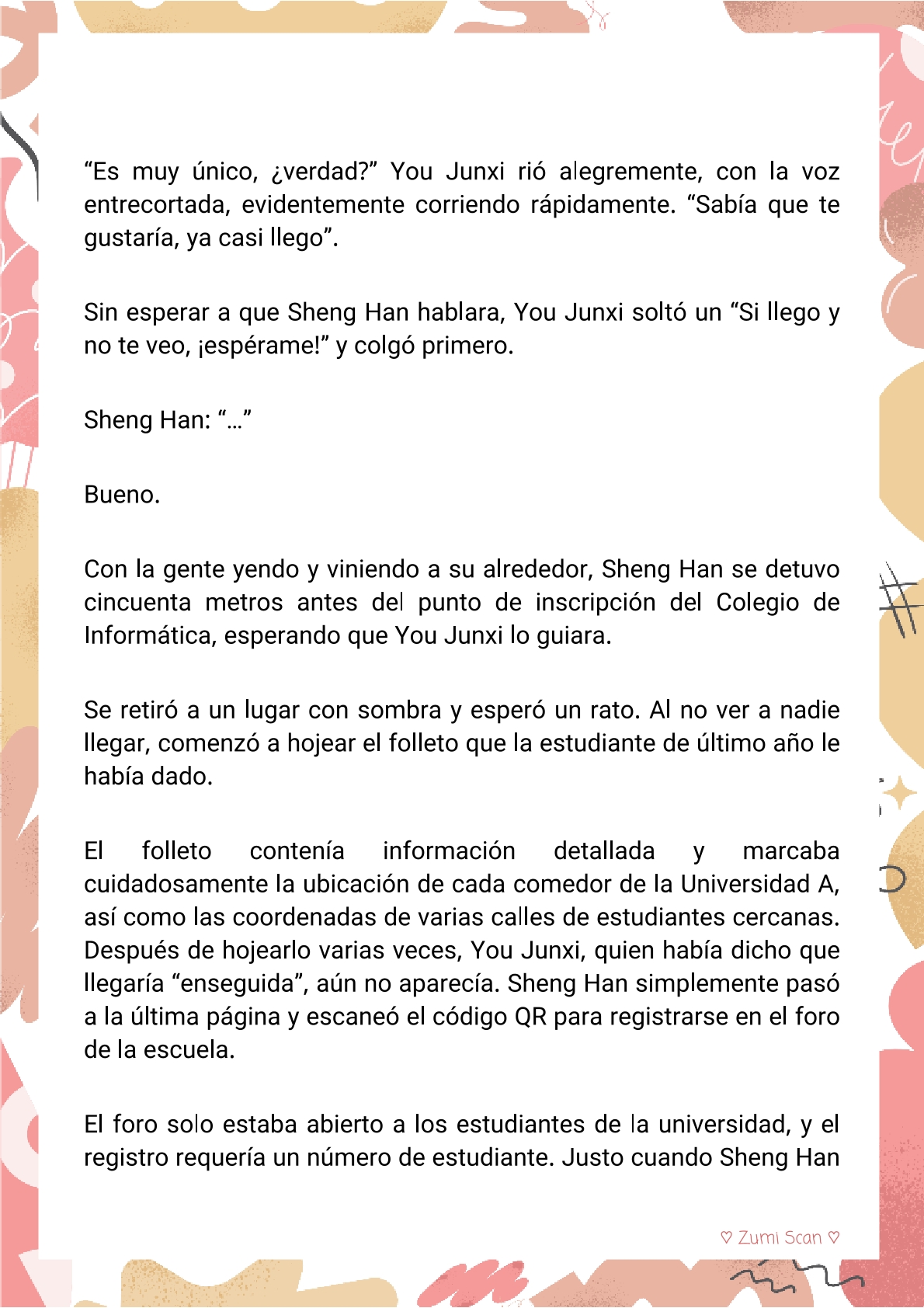 Soy hetero, pero mi compañero de cuarto travestido huele muy bien - Capítulo 1 - Página 5 - LectorTMOo