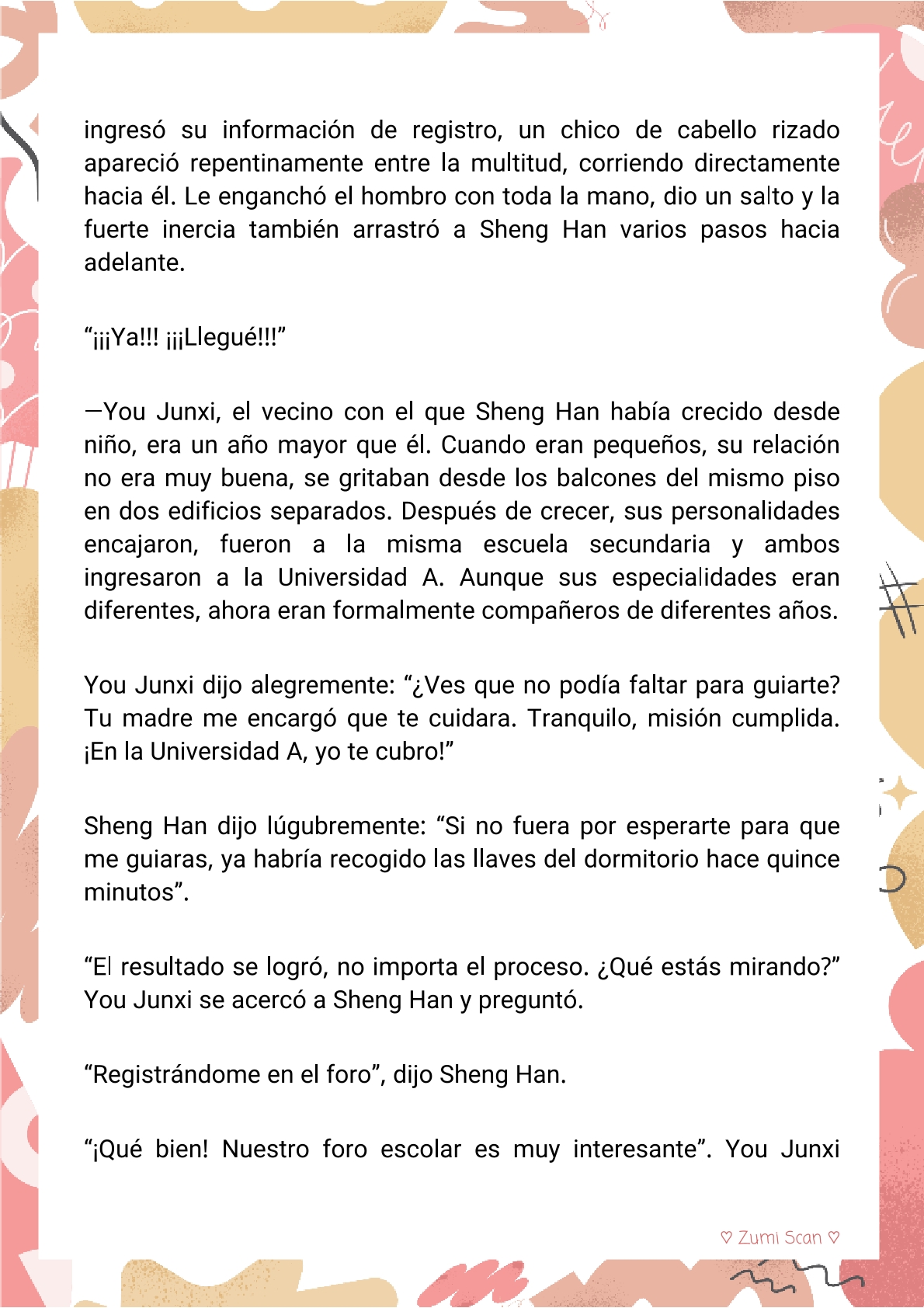 Soy hetero, pero mi compañero de cuarto travestido huele muy bien - Capítulo 1 - Página 6 - LectorTMOo