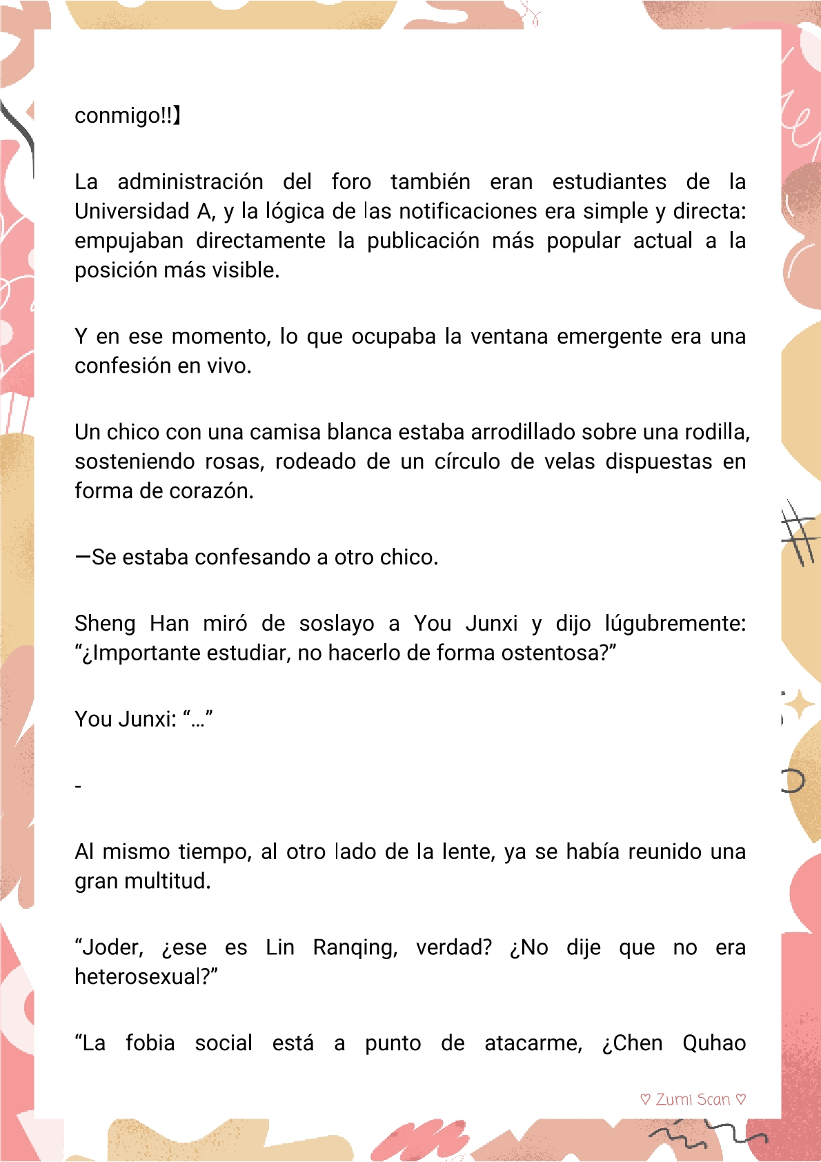Soy hetero, pero mi compañero de cuarto travestido huele muy bien - Capítulo 1 - Página 8 - LectorTMOo