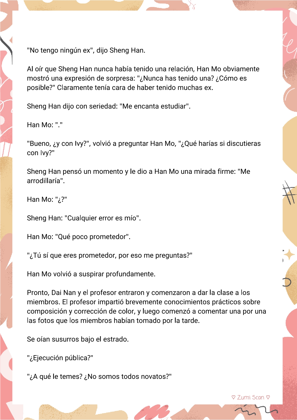 Soy hetero, pero mi compañero de cuarto travestido huele muy bien - Capítulo 11 - Página 3 - LectorTMOo