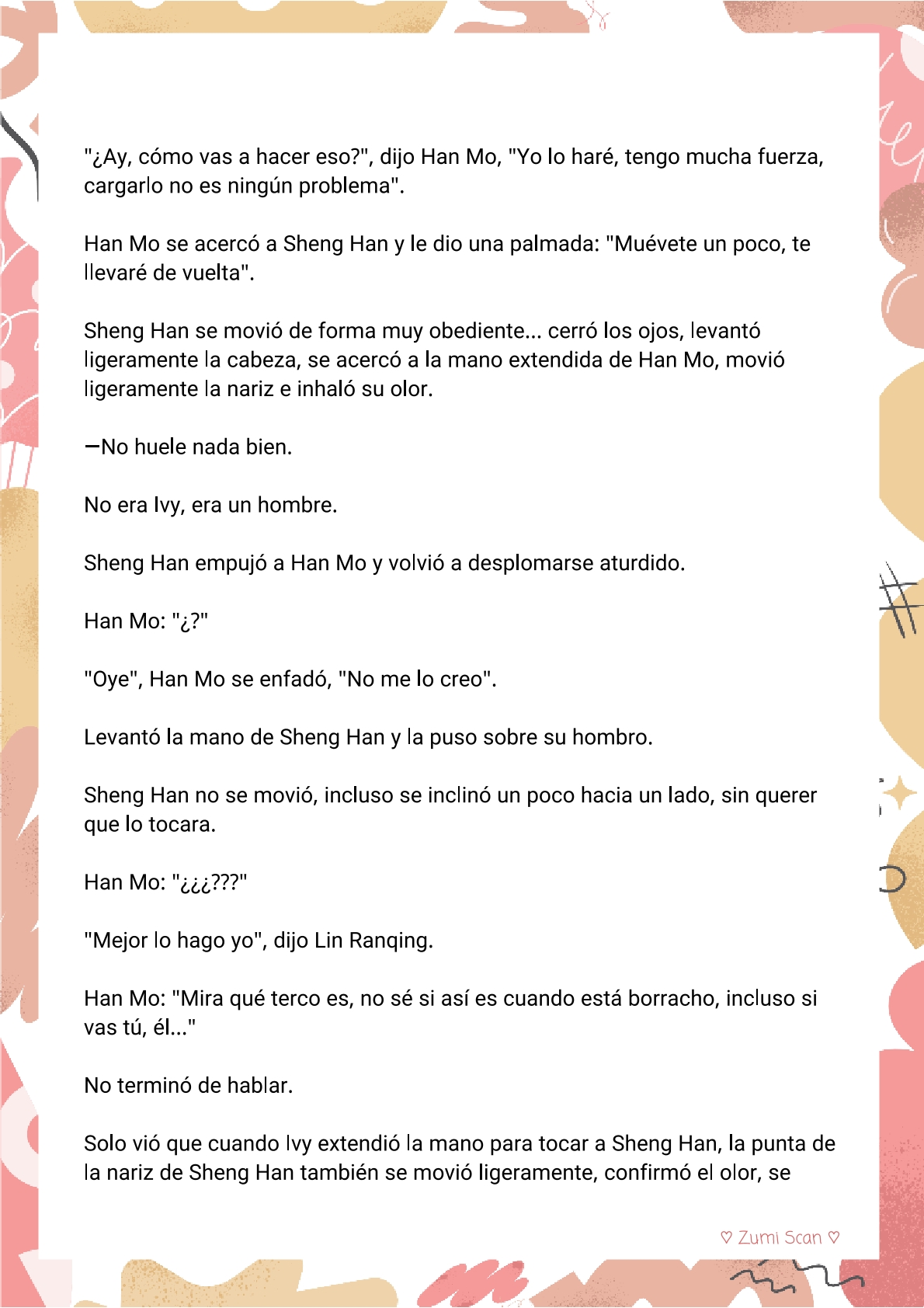 Soy hetero, pero mi compañero de cuarto travestido huele muy bien - Capítulo 11 - Página 7 - LectorTMOo