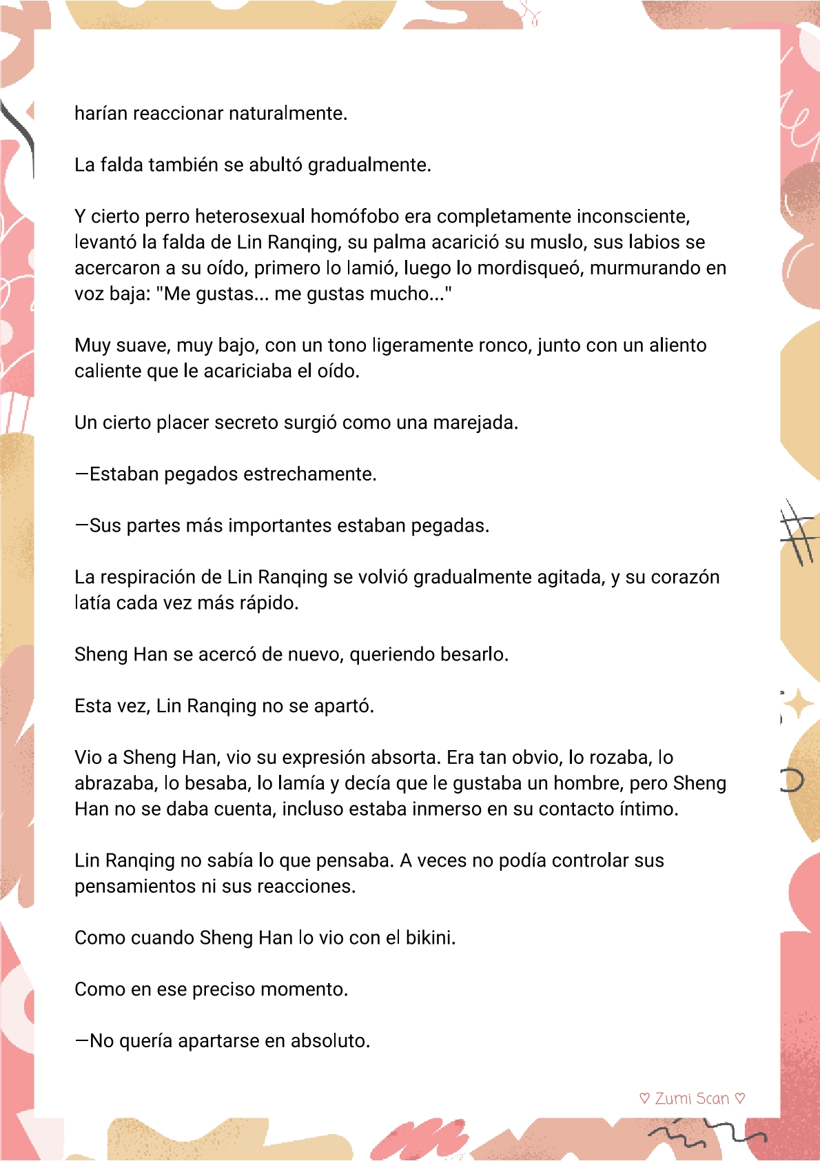 Soy hetero, pero mi compañero de cuarto travestido huele muy bien - Capítulo 12 - Página 4 - LectorTMOo
