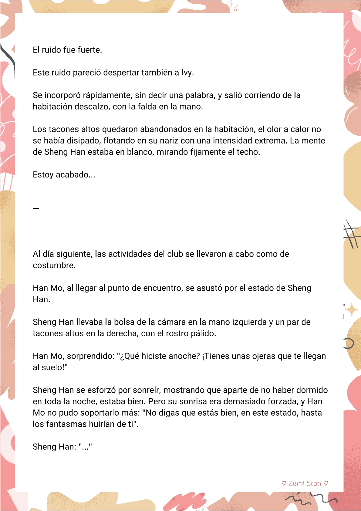 Soy hetero, pero mi compañero de cuarto travestido huele muy bien - Capítulo 12 - Página 7 - LectorTMOo