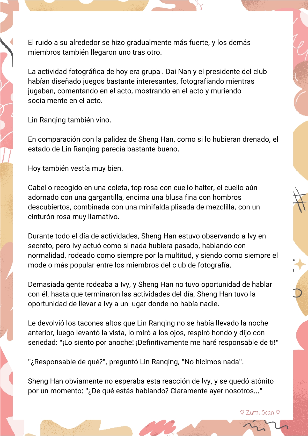 Soy hetero, pero mi compañero de cuarto travestido huele muy bien - Capítulo 12 - Página 8 - LectorTMOo