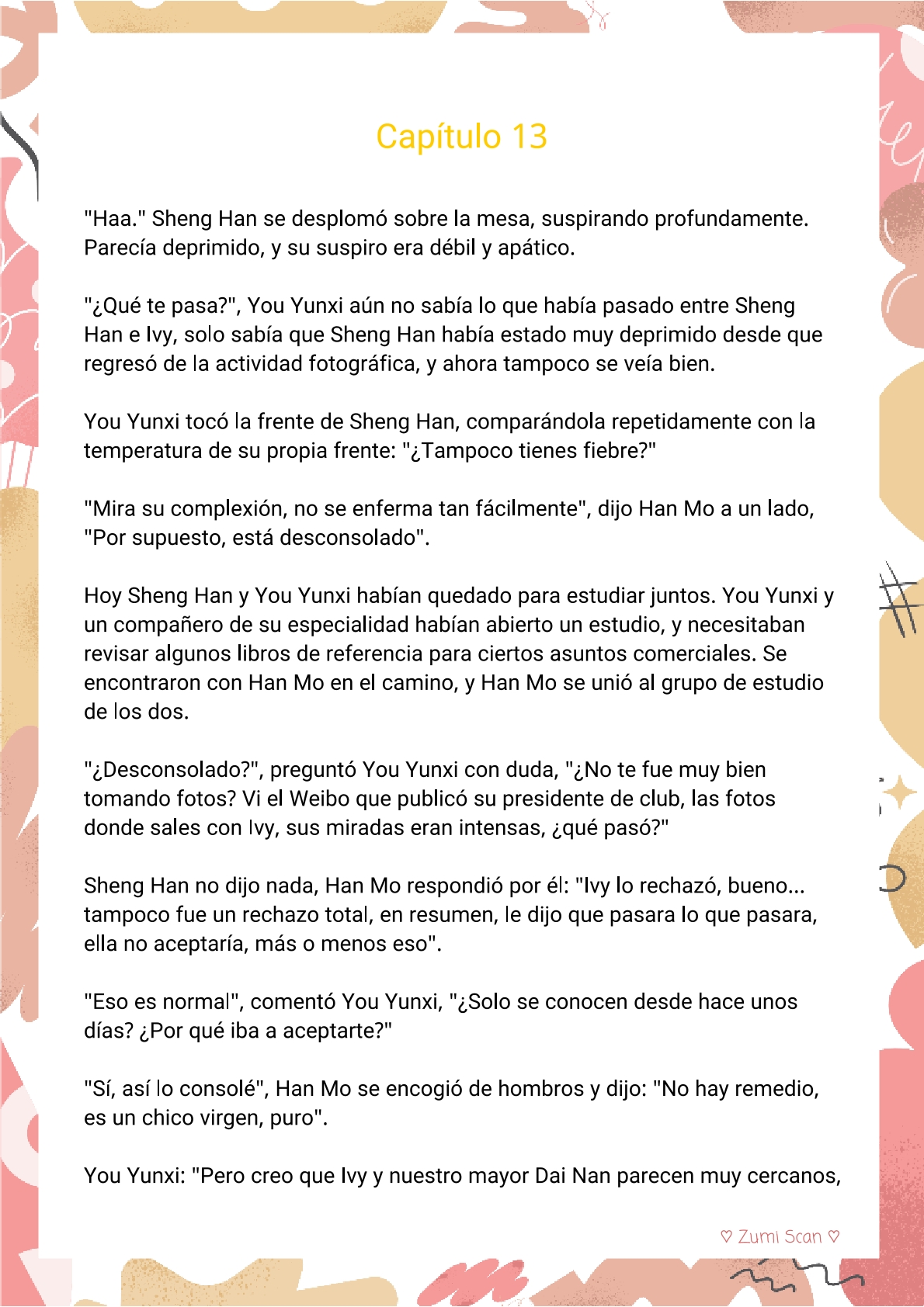 Soy hetero, pero mi compañero de cuarto travestido huele muy bien - Capítulo 13 - Página 2 - LectorTMOo