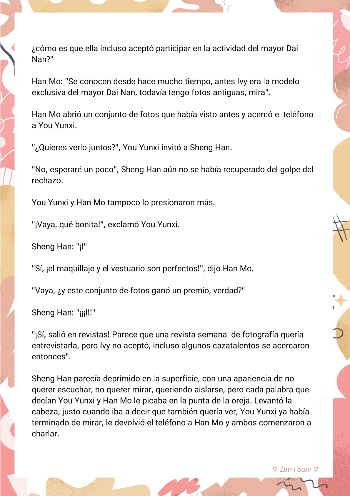 Soy hetero, pero mi compañero de cuarto travestido huele muy bien - Capítulo 13 - Página 3 - LectorTMOo