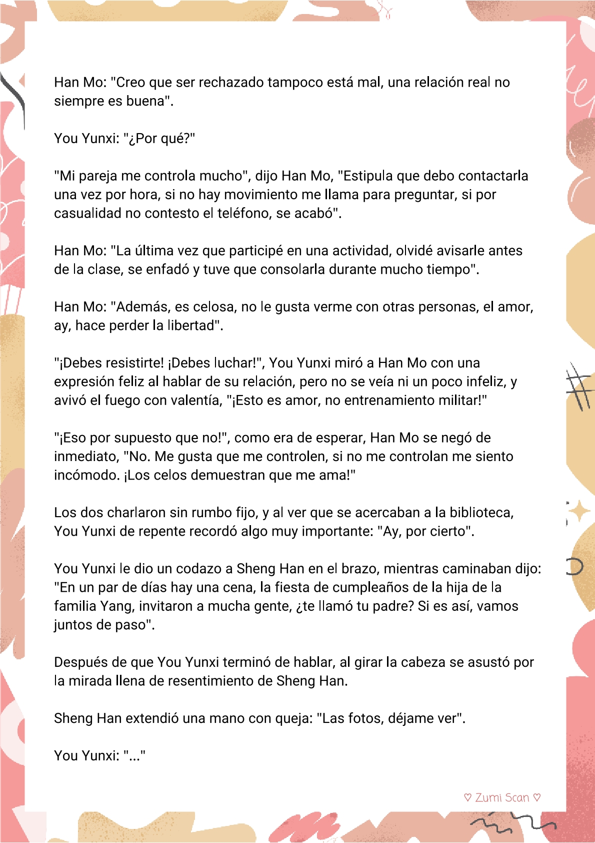 Soy hetero, pero mi compañero de cuarto travestido huele muy bien - Capítulo 13 - Página 4 - LectorTMOo