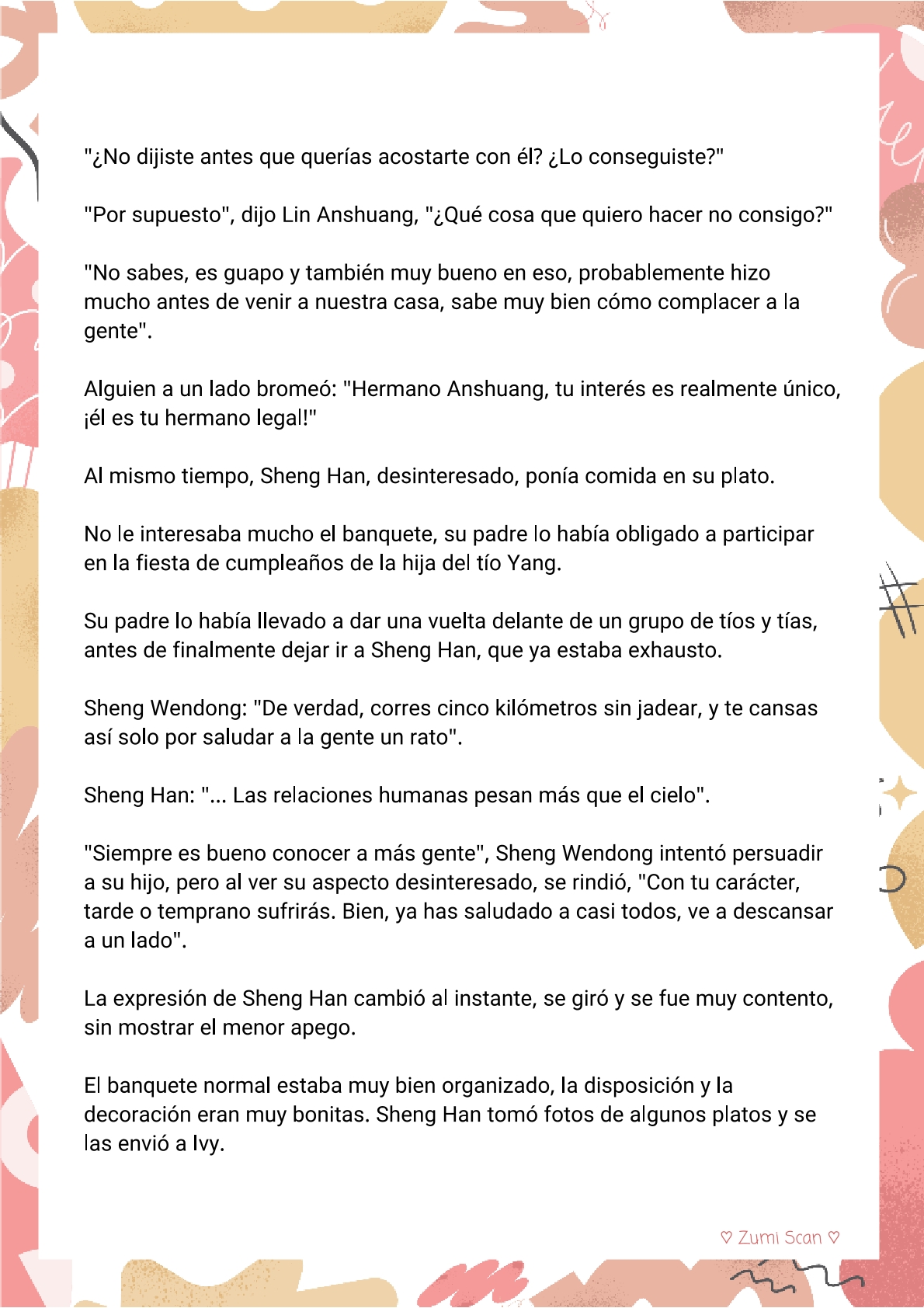 Soy hetero, pero mi compañero de cuarto travestido huele muy bien - Capítulo 14 - Página 4 - LectorTMOo