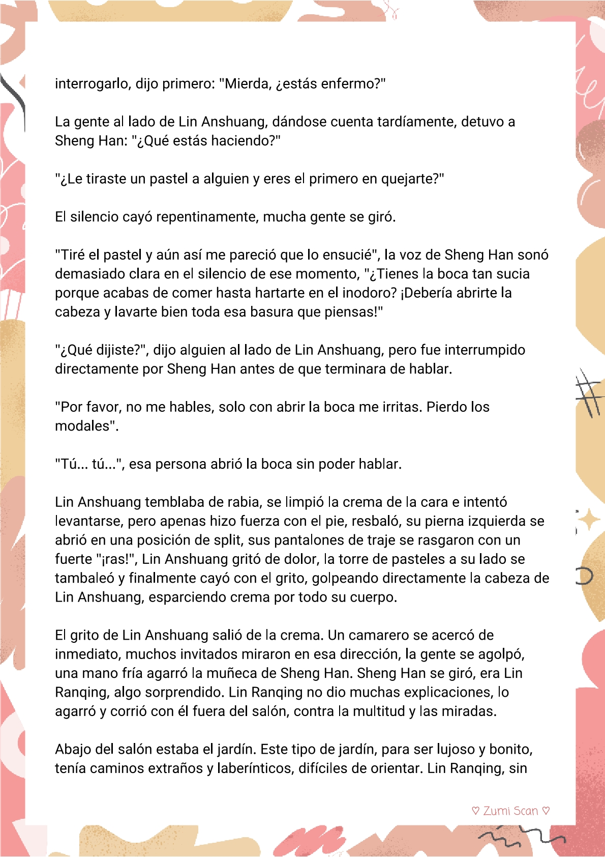 Soy hetero, pero mi compañero de cuarto travestido huele muy bien - Capítulo 14 - Página 7 - LectorTMOo