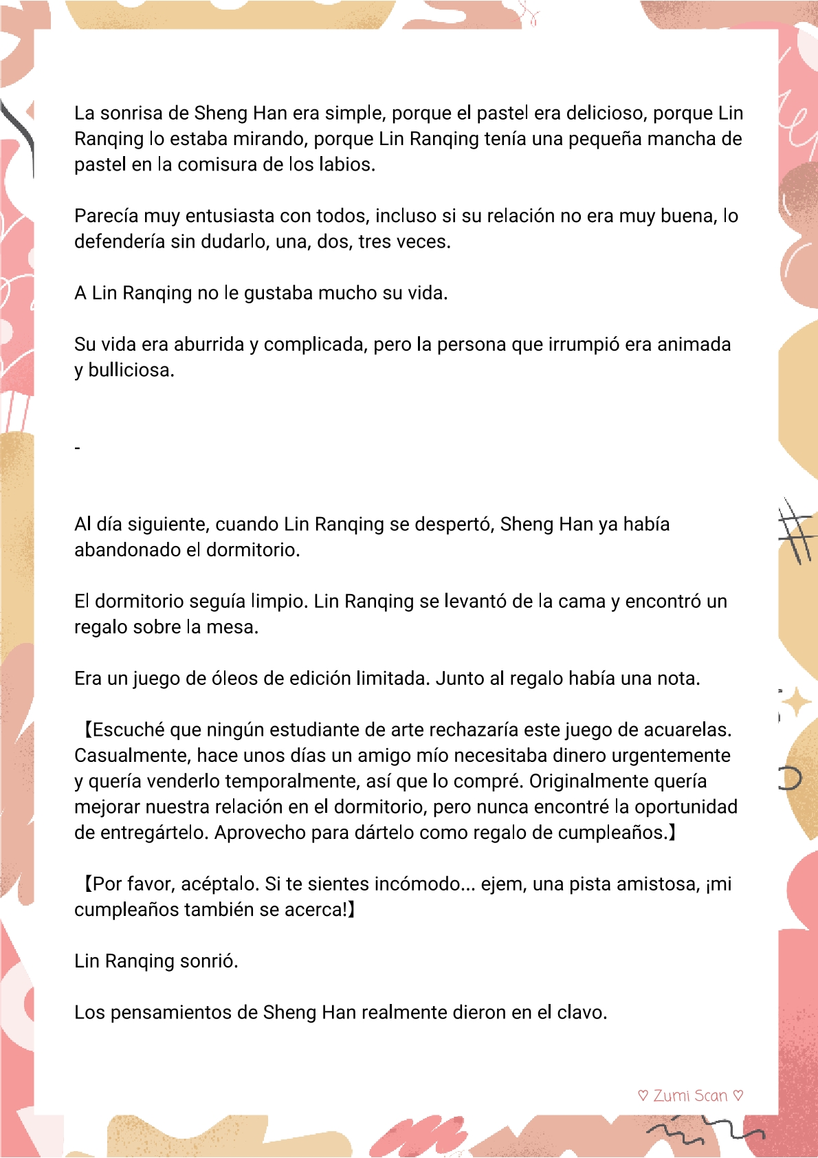 Soy hetero, pero mi compañero de cuarto travestido huele muy bien - Capítulo 15 - Página 6 - LectorTMOo