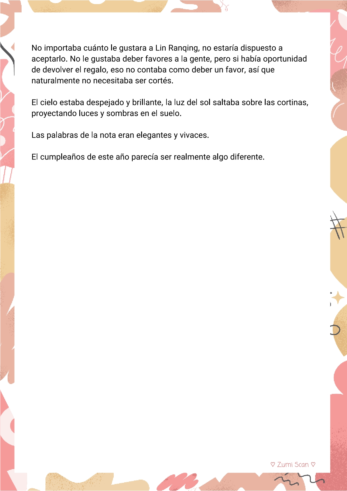 Soy hetero, pero mi compañero de cuarto travestido huele muy bien - Capítulo 15 - Página 7 - LectorTMOo