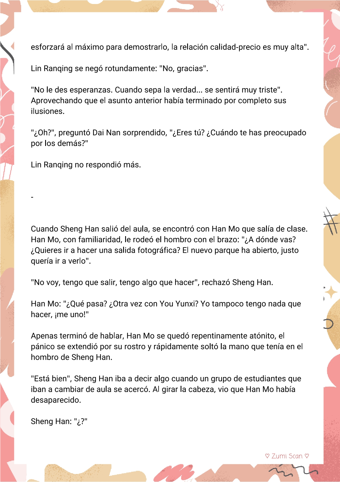 Soy hetero, pero mi compañero de cuarto travestido huele muy bien - Capítulo 16 - Página 7 - LectorTMOo