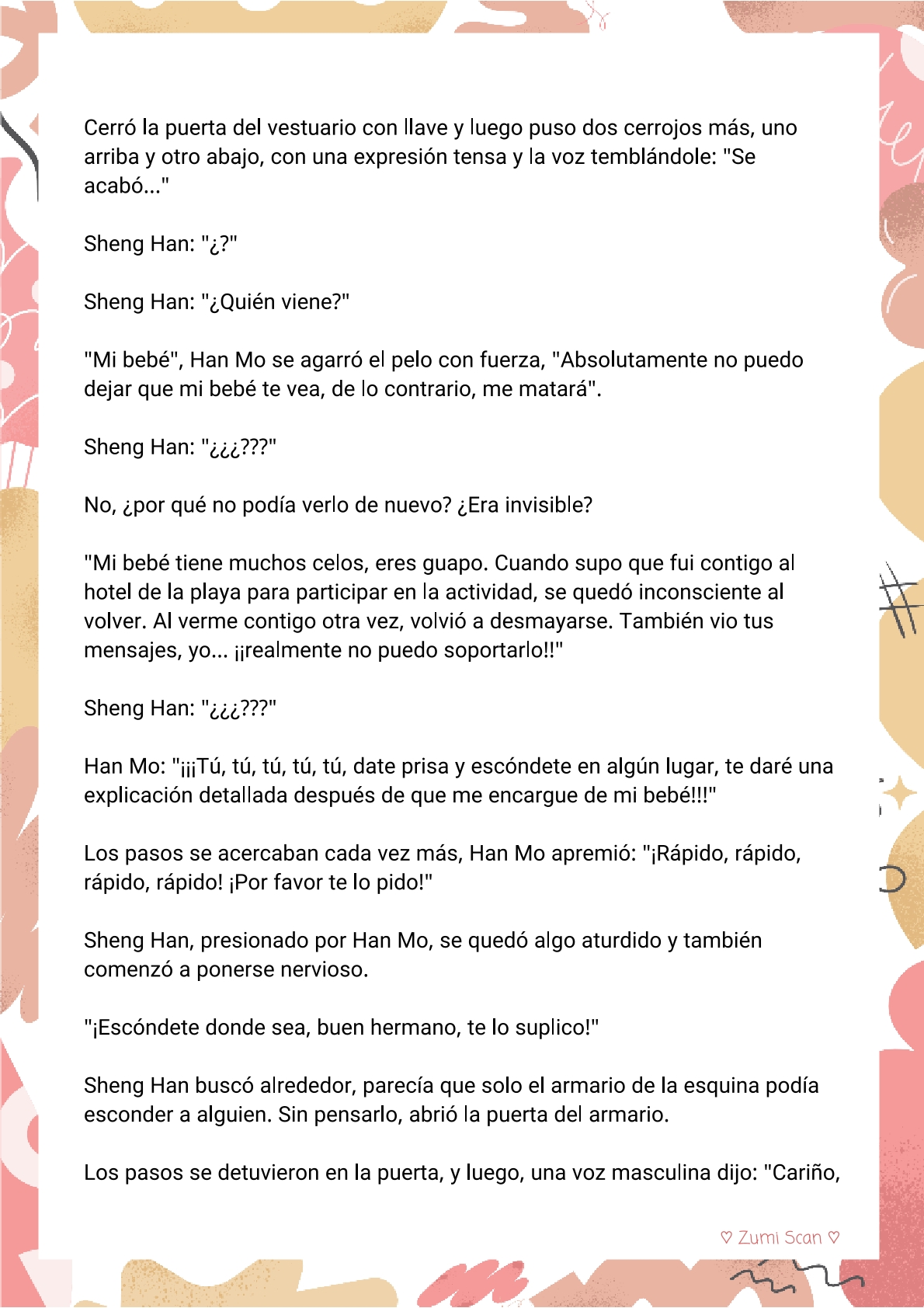 Soy hetero, pero mi compañero de cuarto travestido huele muy bien - Capítulo 18 - Página 10 - LectorTMOo