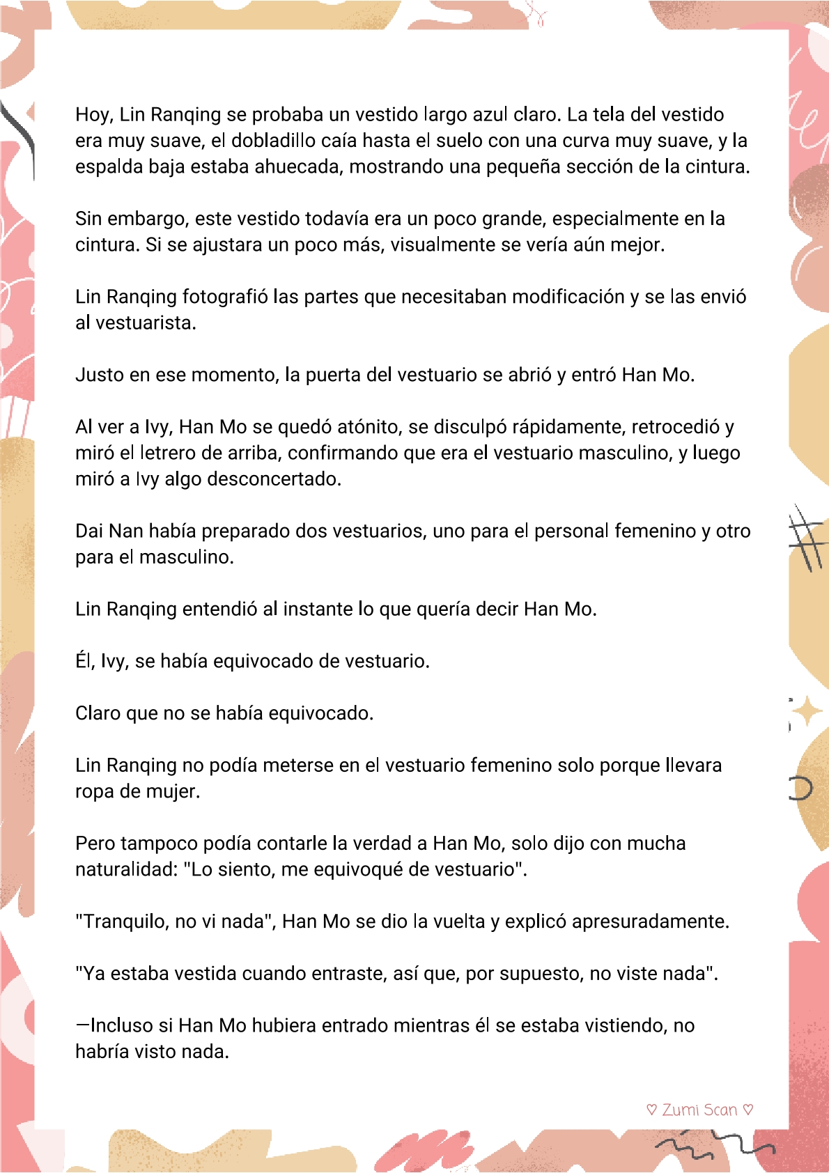 Soy hetero, pero mi compañero de cuarto travestido huele muy bien - Capítulo 18 - Página 5 - LectorTMOo