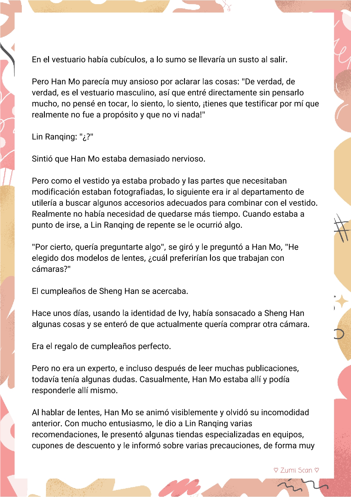 Soy hetero, pero mi compañero de cuarto travestido huele muy bien - Capítulo 18 - Página 6 - LectorTMOo