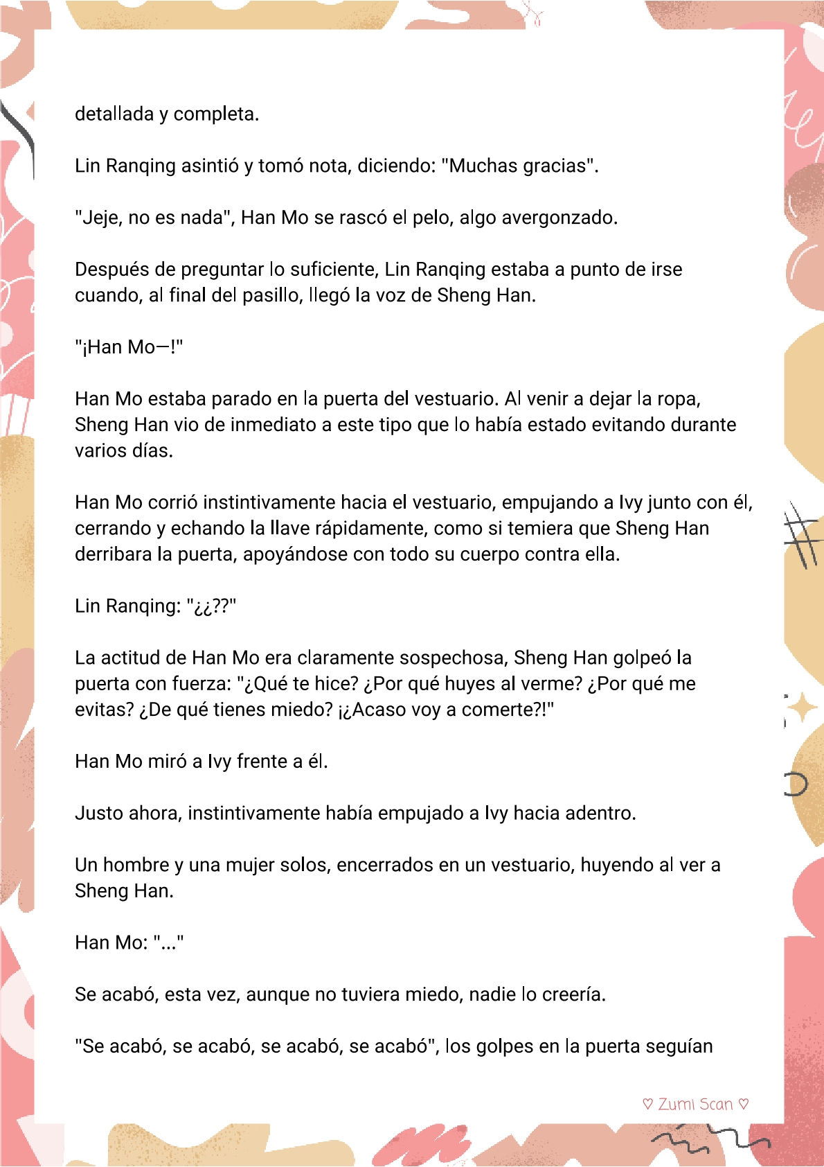 Soy hetero, pero mi compañero de cuarto travestido huele muy bien - Capítulo 18 - Página 7 - LectorTMOo