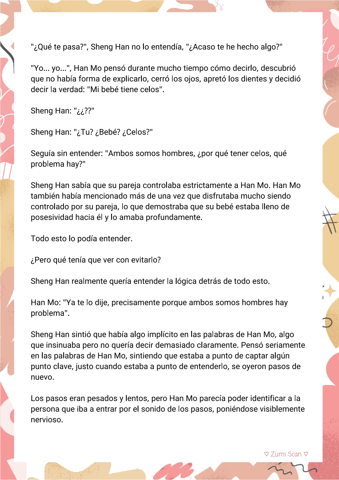 Soy hetero, pero mi compañero de cuarto travestido huele muy bien - Capítulo 18 - Página 9 - LectorTMOo