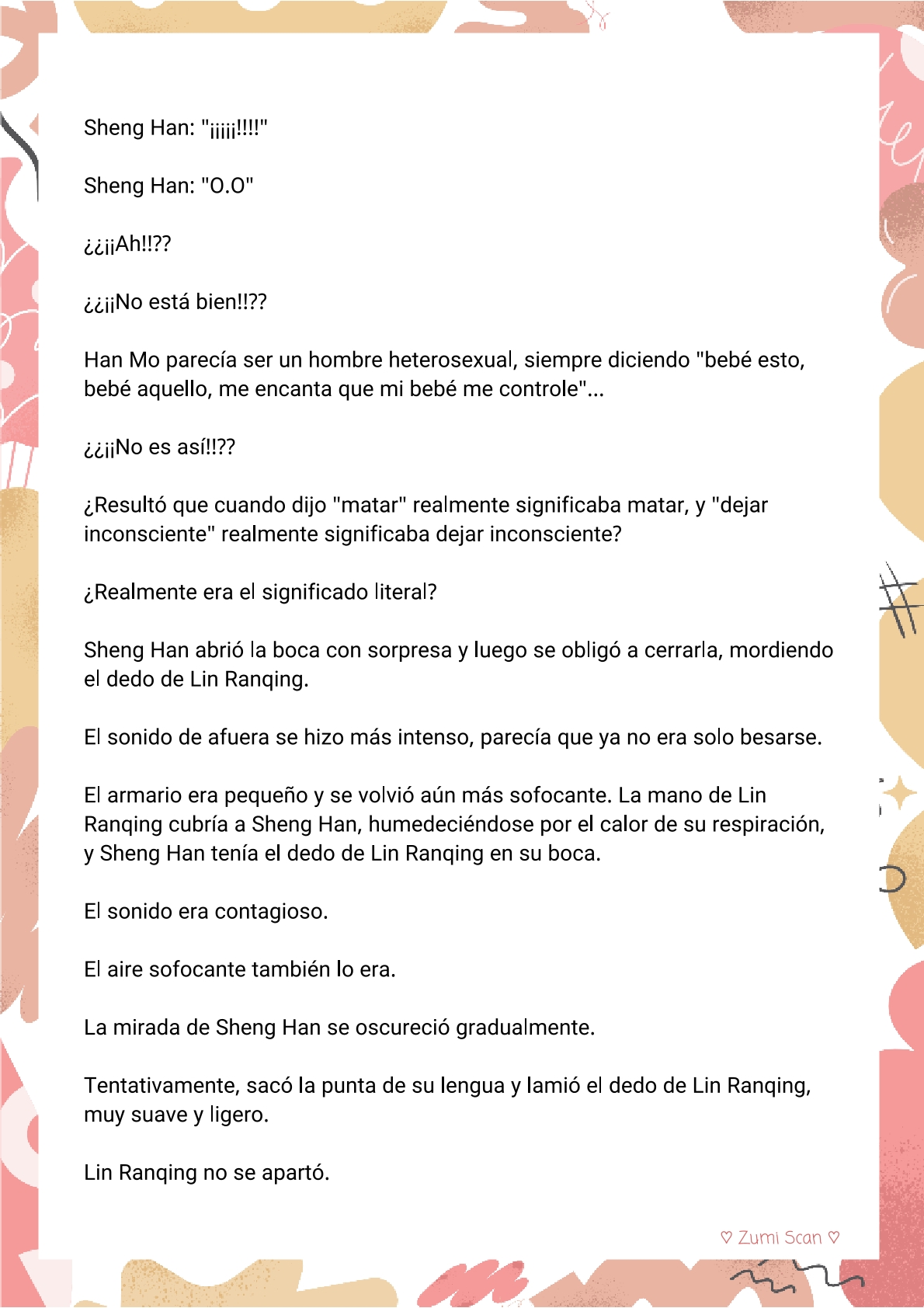 Soy hetero, pero mi compañero de cuarto travestido huele muy bien - Capítulo 19 - Página 4 - LectorTMOo