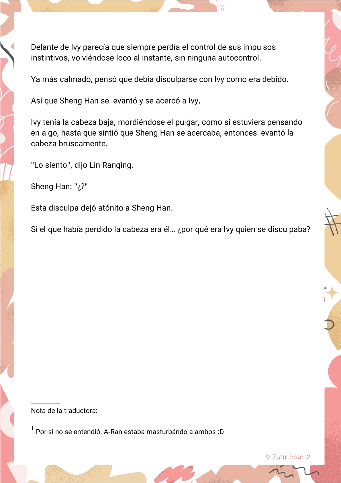 Soy hetero, pero mi compañero de cuarto travestido huele muy bien - Capítulo 19 - Página 8 - LectorTMOo
