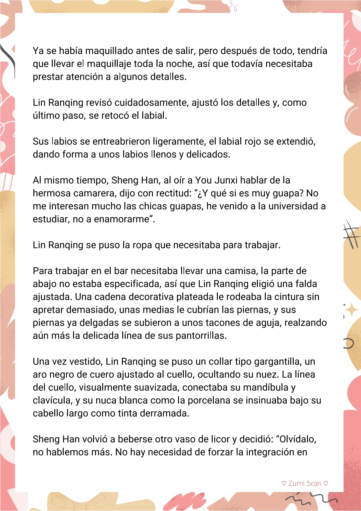Soy hetero, pero mi compañero de cuarto travestido huele muy bien - Capítulo 2 - Página 11 - LectorTMOo