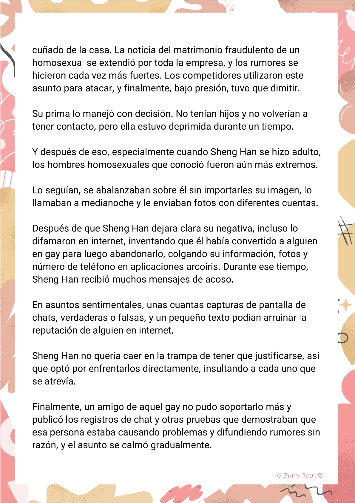 Soy hetero, pero mi compañero de cuarto travestido huele muy bien - Capítulo 2 - Página 3 - LectorTMOo