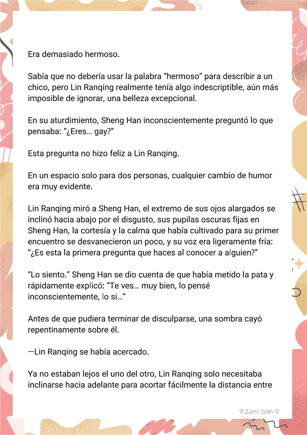 Soy hetero, pero mi compañero de cuarto travestido huele muy bien - Capítulo 2 - Página 5 - LectorTMOo