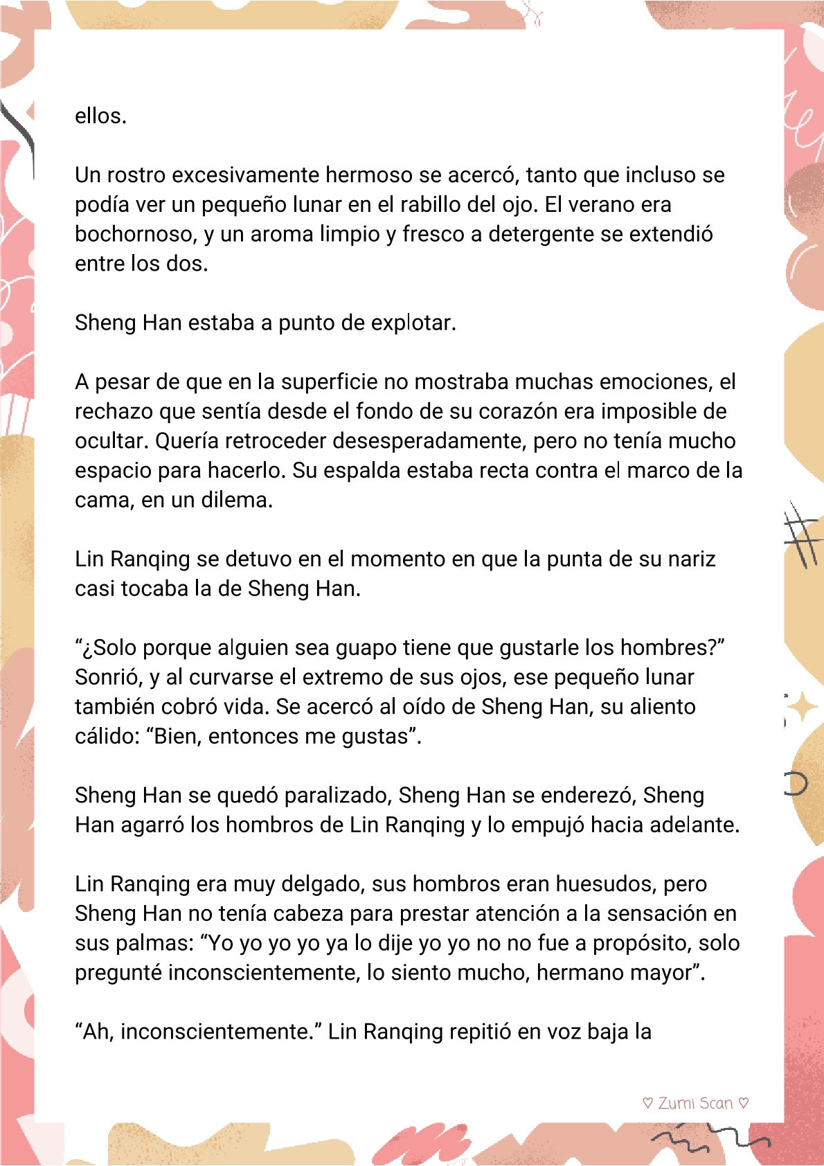 Soy hetero, pero mi compañero de cuarto travestido huele muy bien - Capítulo 2 - Página 6 - LectorTMOo