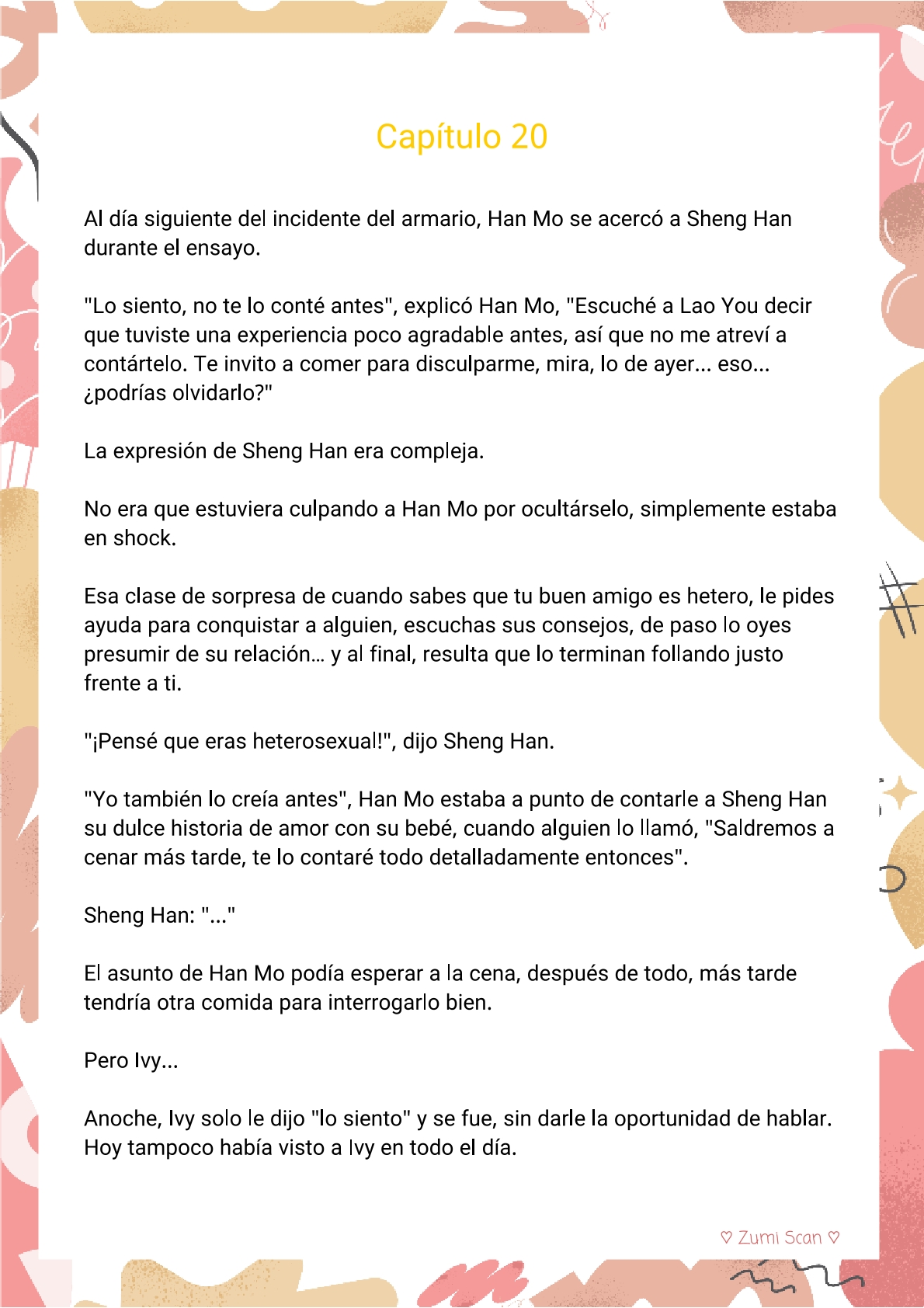 Soy hetero, pero mi compañero de cuarto travestido huele muy bien - Capítulo 20 - Página 2 - LectorTMOo