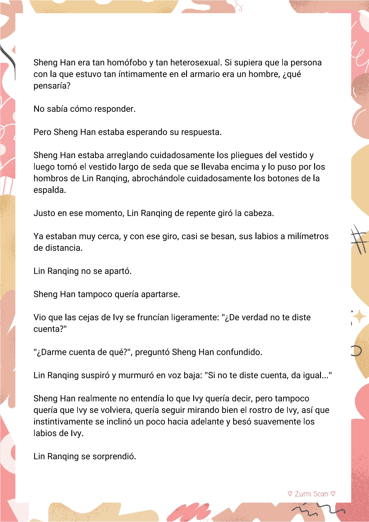 Soy hetero, pero mi compañero de cuarto travestido huele muy bien - Capítulo 20 - Página 5 - LectorTMOo