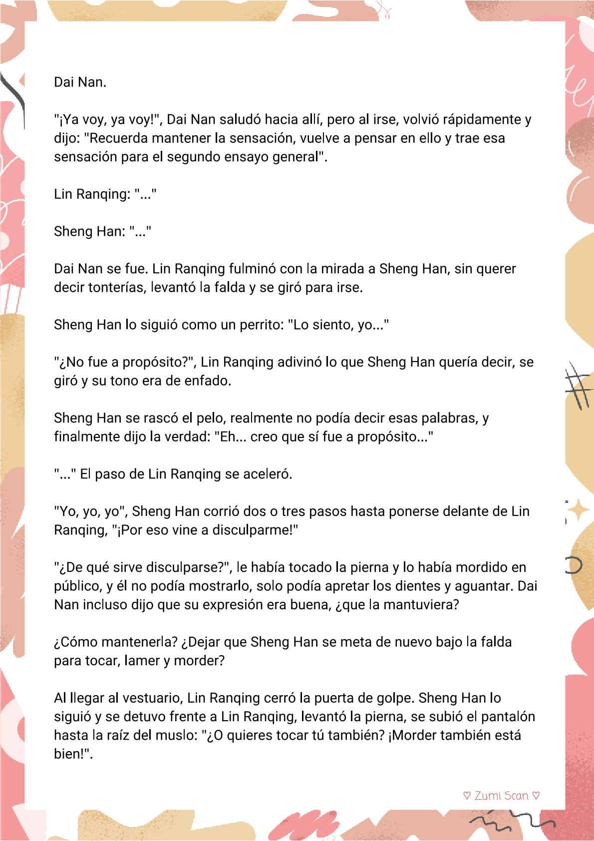 Soy hetero, pero mi compañero de cuarto travestido huele muy bien - Capítulo 21 - Página 4 - LectorTMOo