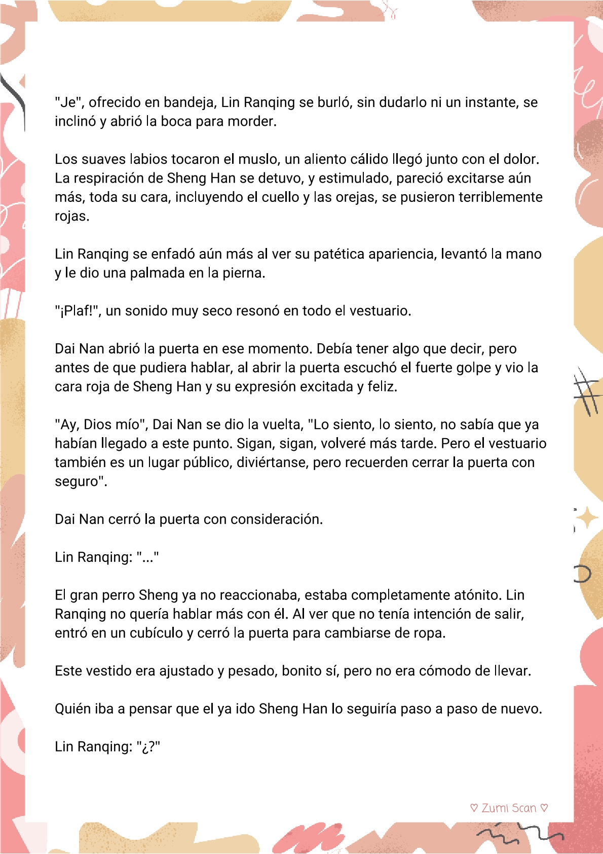 Soy hetero, pero mi compañero de cuarto travestido huele muy bien - Capítulo 21 - Página 5 - LectorTMOo