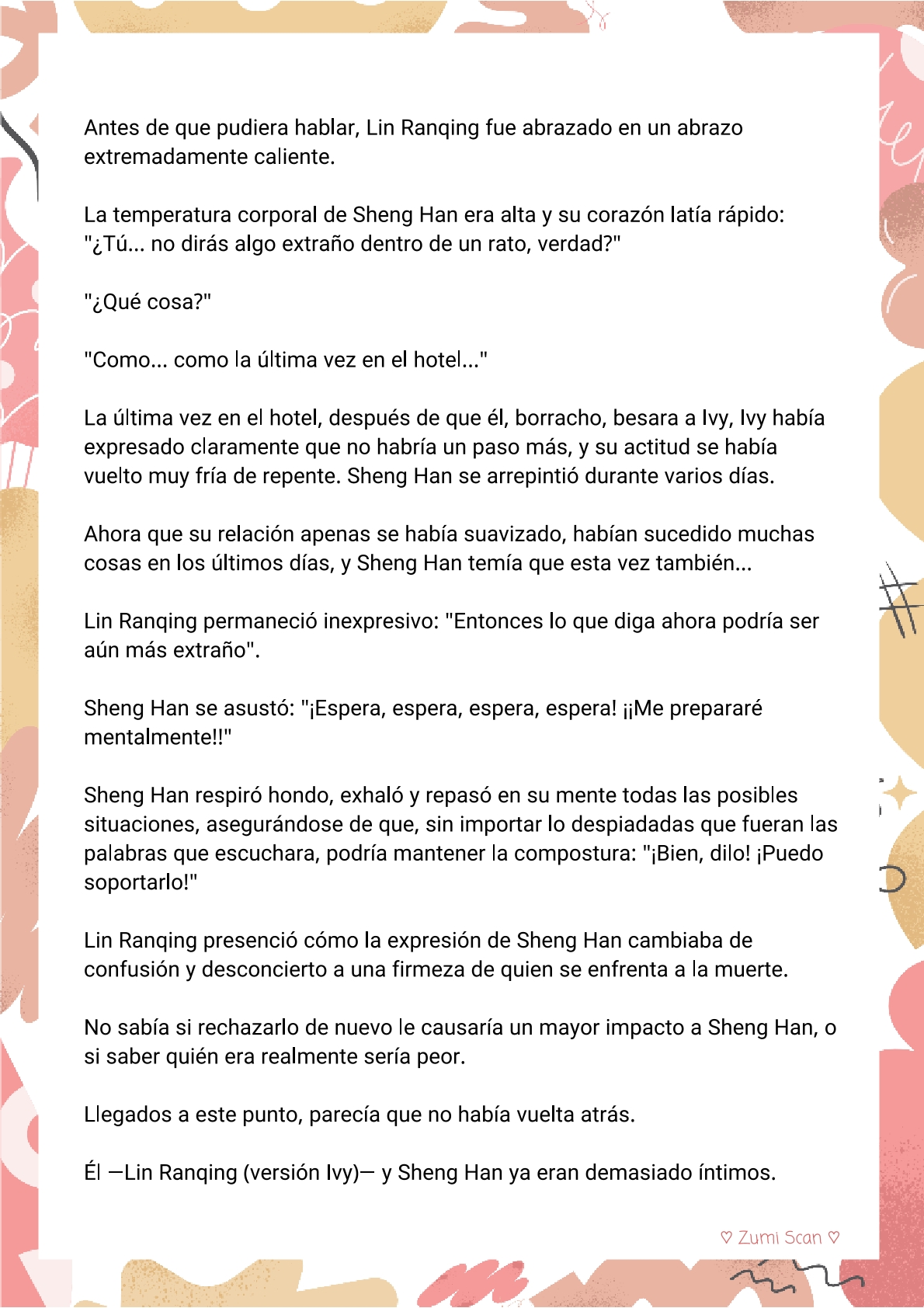 Soy hetero, pero mi compañero de cuarto travestido huele muy bien - Capítulo 21 - Página 6 - LectorTMOo