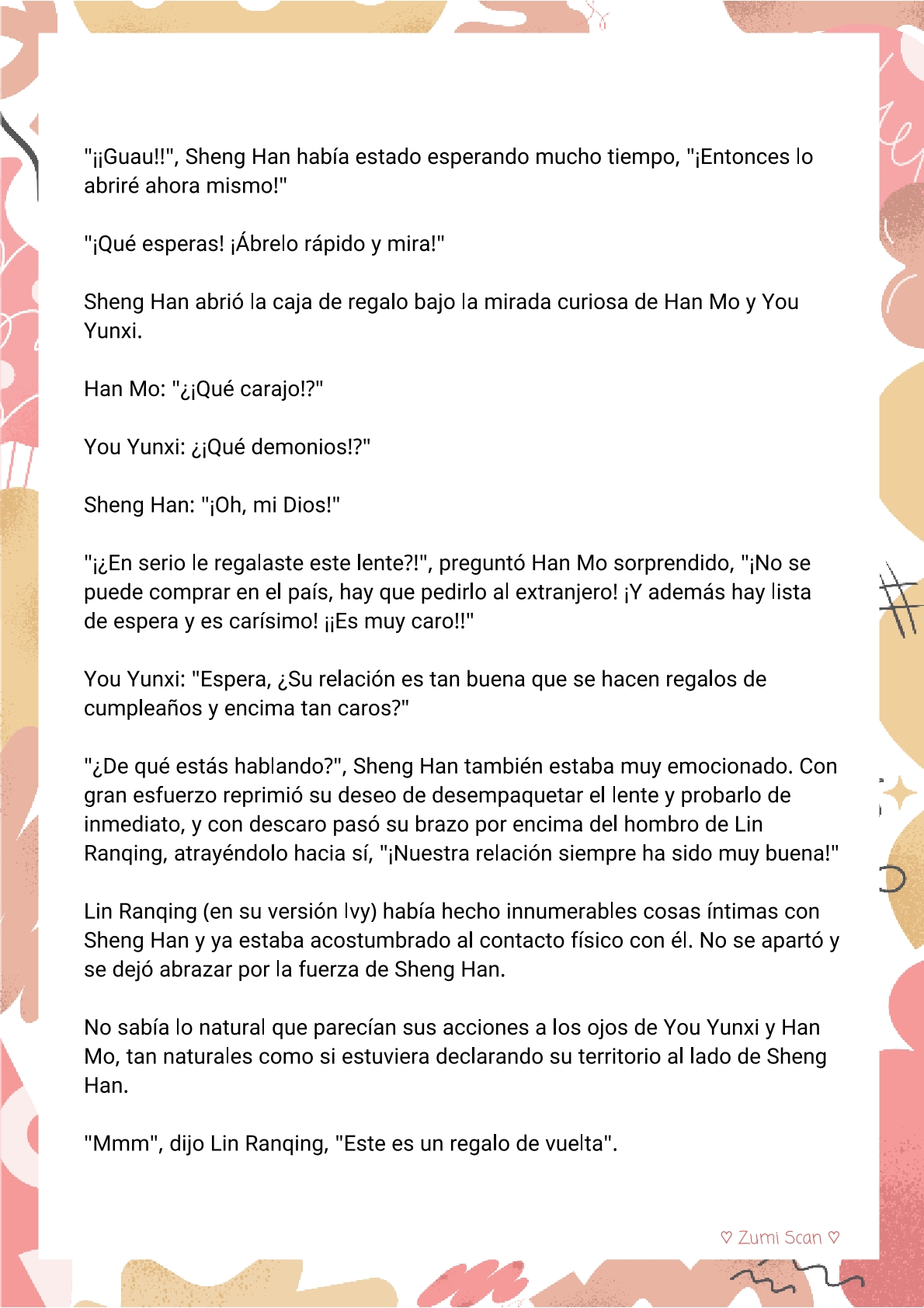 Soy hetero, pero mi compañero de cuarto travestido huele muy bien - Capítulo 22 - Página 4 - LectorTMOo