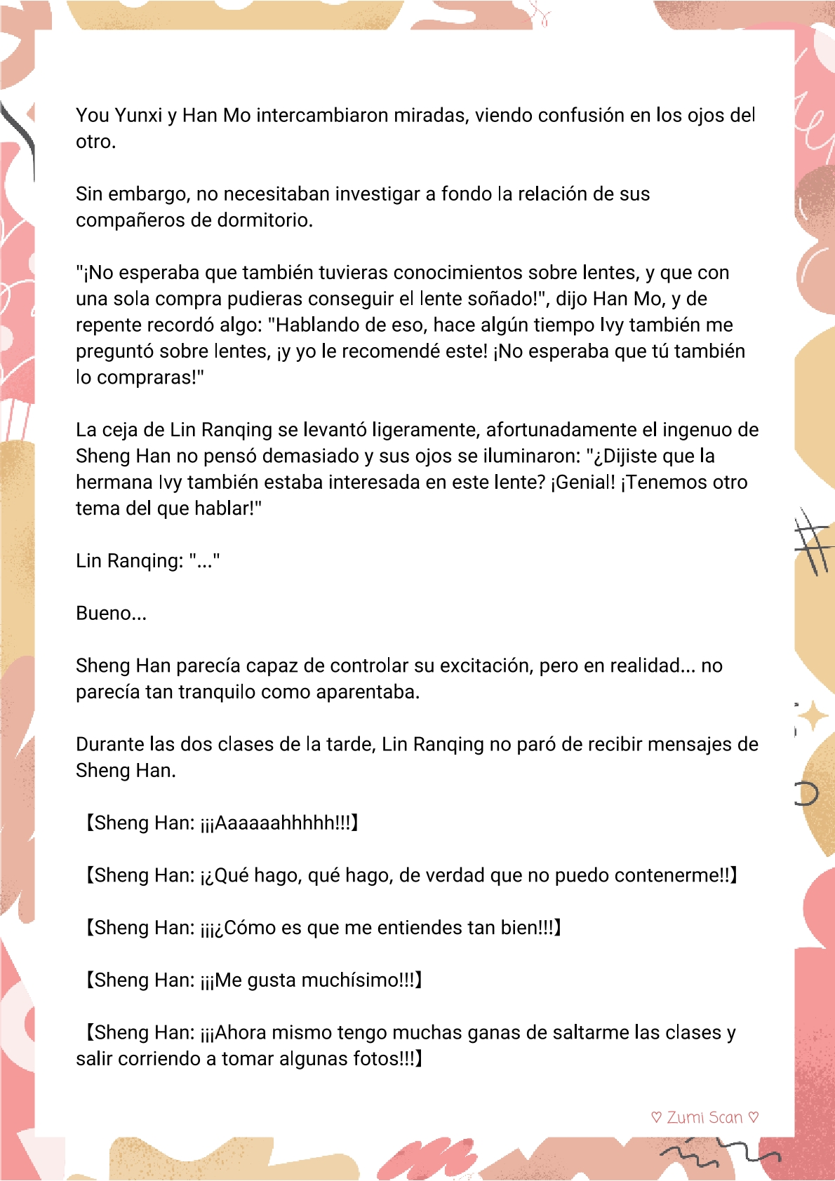 Soy hetero, pero mi compañero de cuarto travestido huele muy bien - Capítulo 22 - Página 5 - LectorTMOo