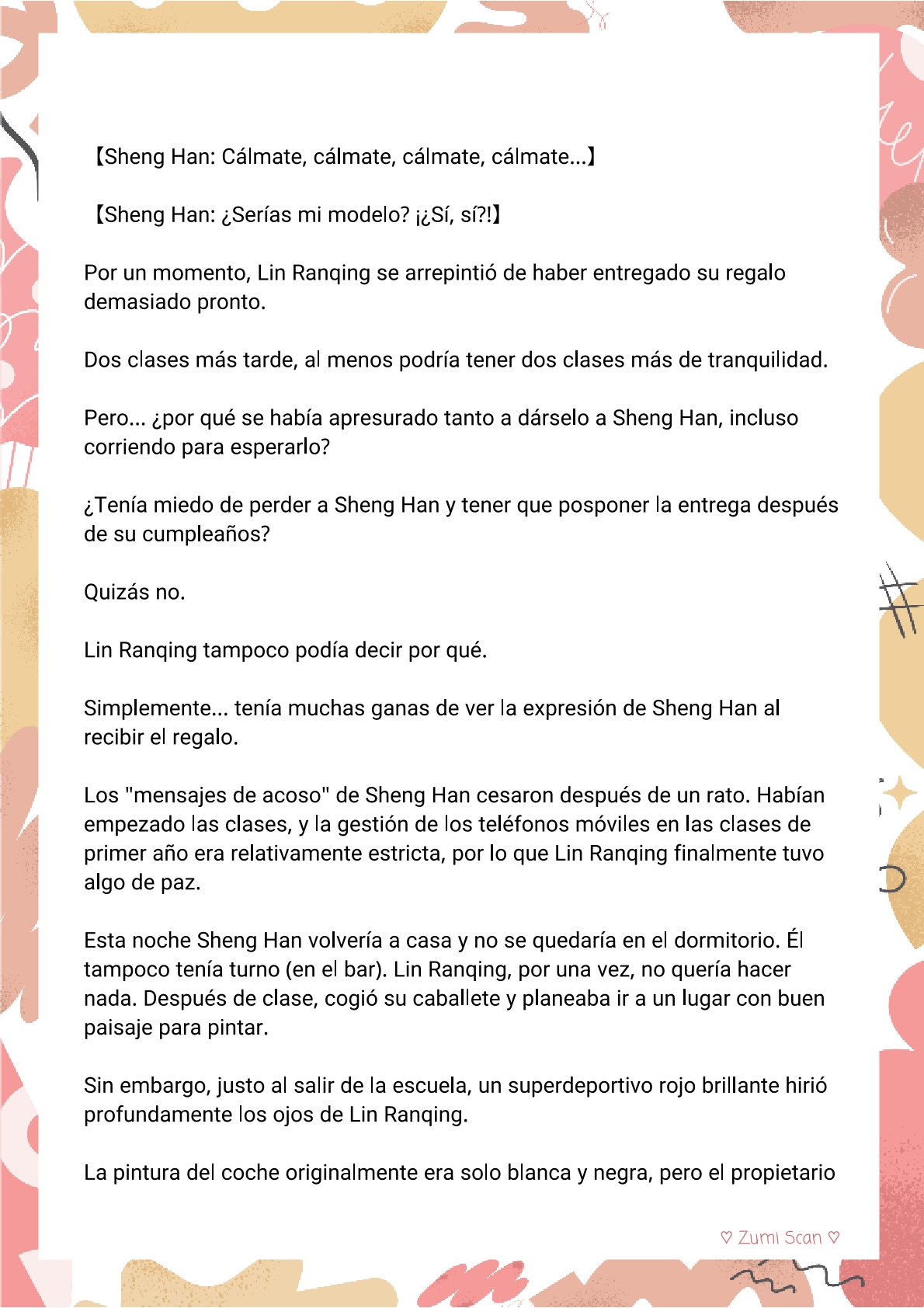 Soy hetero, pero mi compañero de cuarto travestido huele muy bien - Capítulo 22 - Página 6 - LectorTMOo