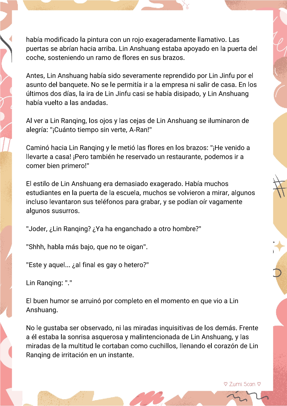 Soy hetero, pero mi compañero de cuarto travestido huele muy bien - Capítulo 22 - Página 7 - LectorTMOo