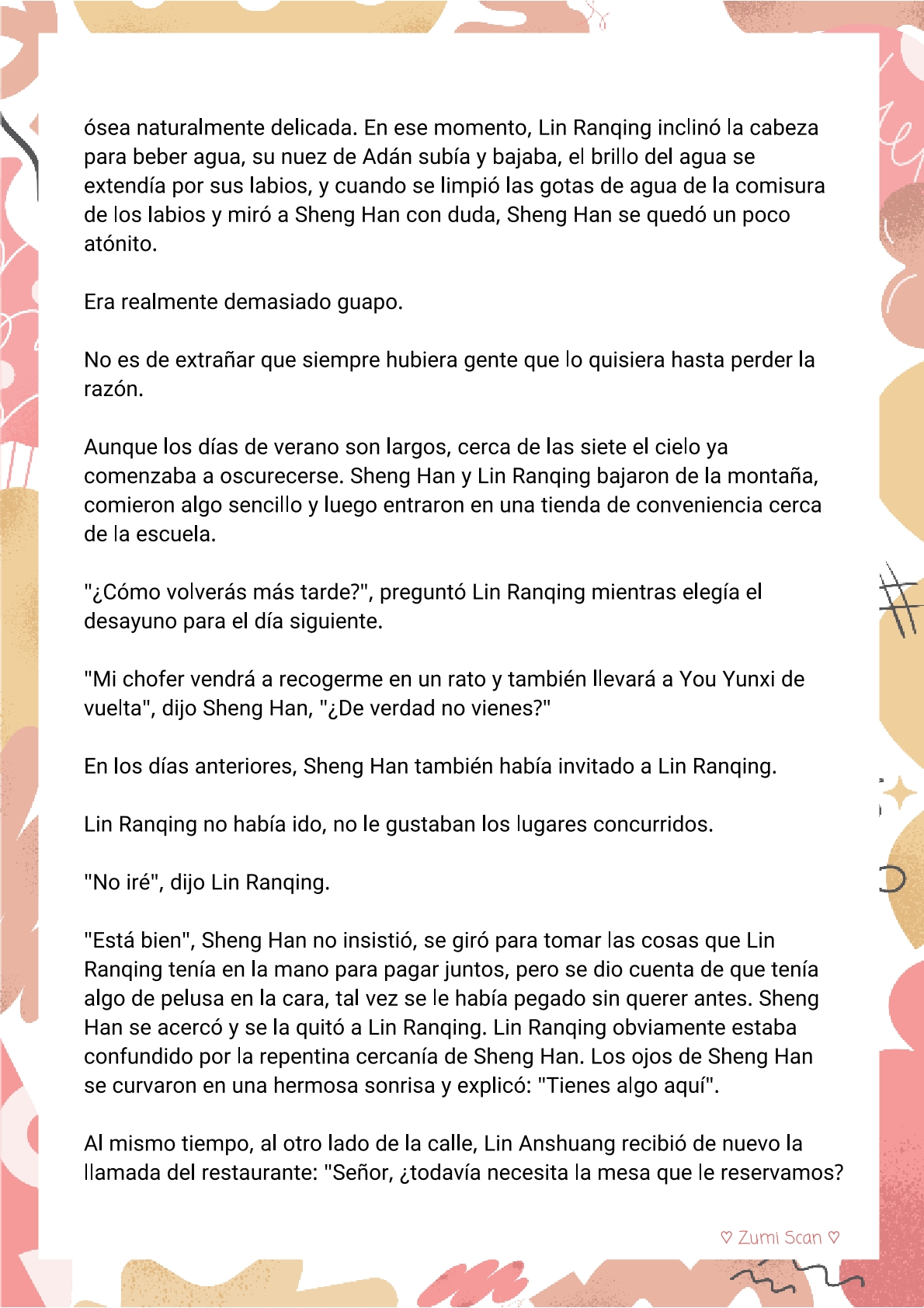 Soy hetero, pero mi compañero de cuarto travestido huele muy bien - Capítulo 23 - Página 5 - LectorTMOo