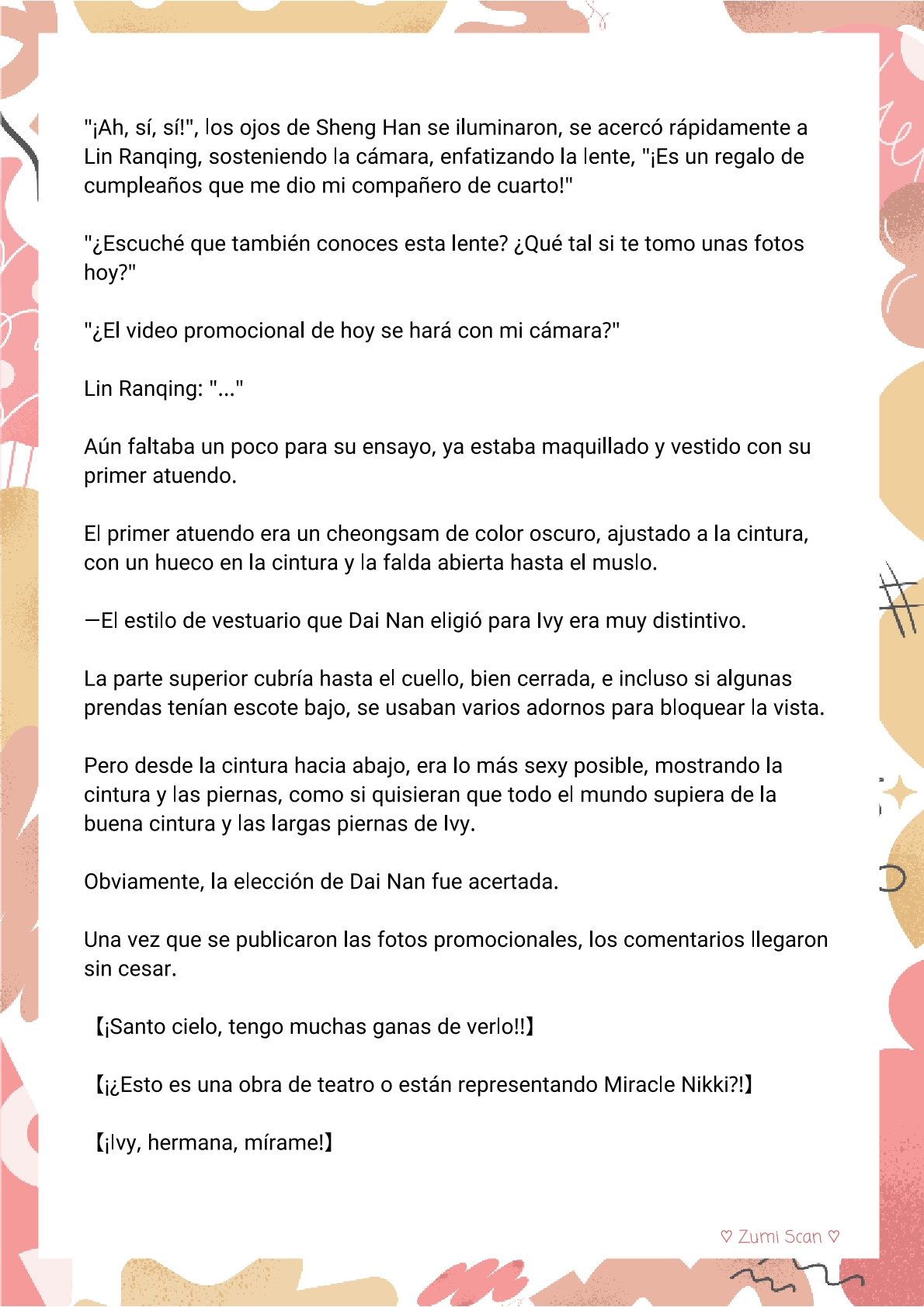 Soy hetero, pero mi compañero de cuarto travestido huele muy bien - Capítulo 23 - Página 7 - LectorTMOo