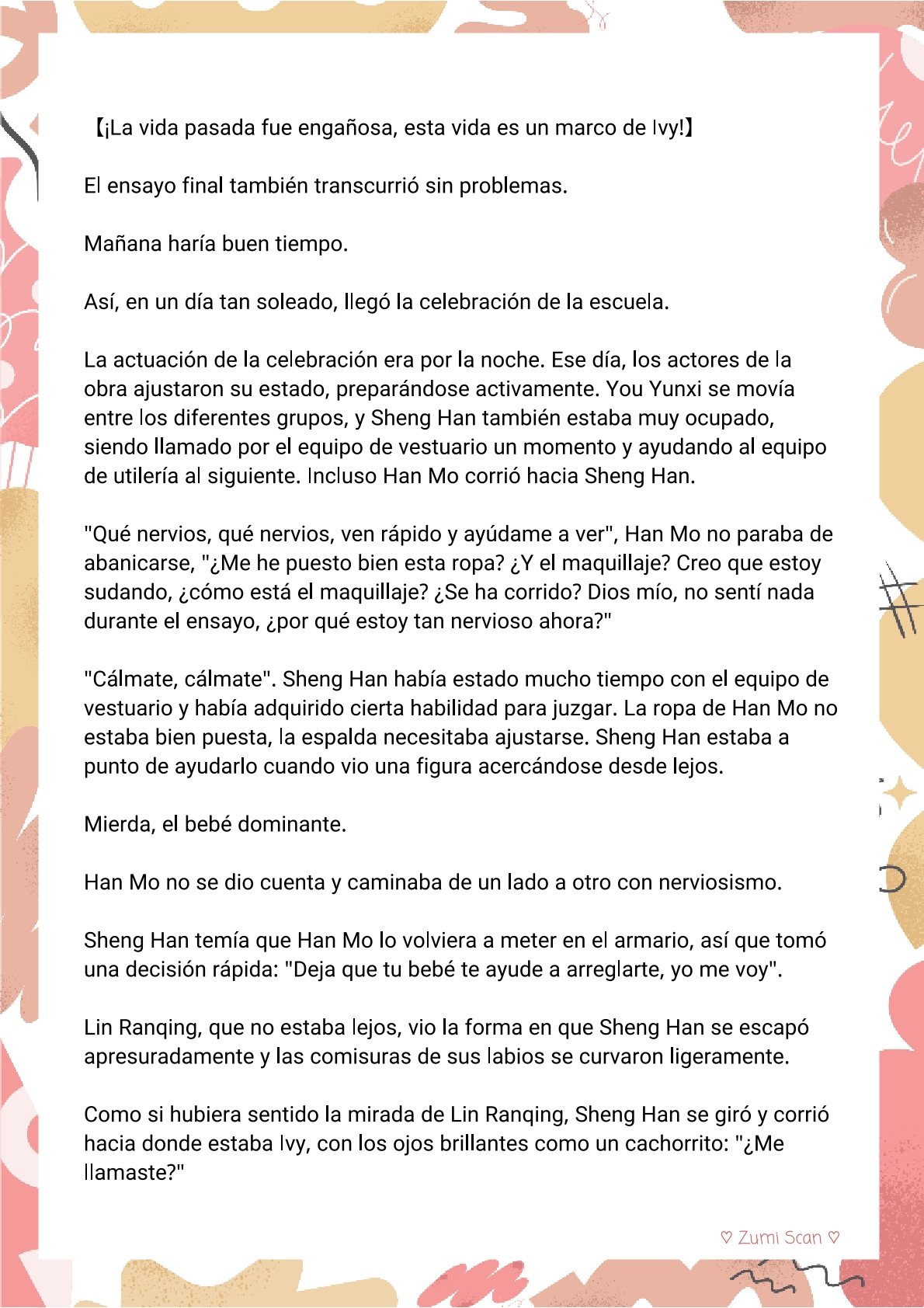 Soy hetero, pero mi compañero de cuarto travestido huele muy bien - Capítulo 23 - Página 8 - LectorTMOo