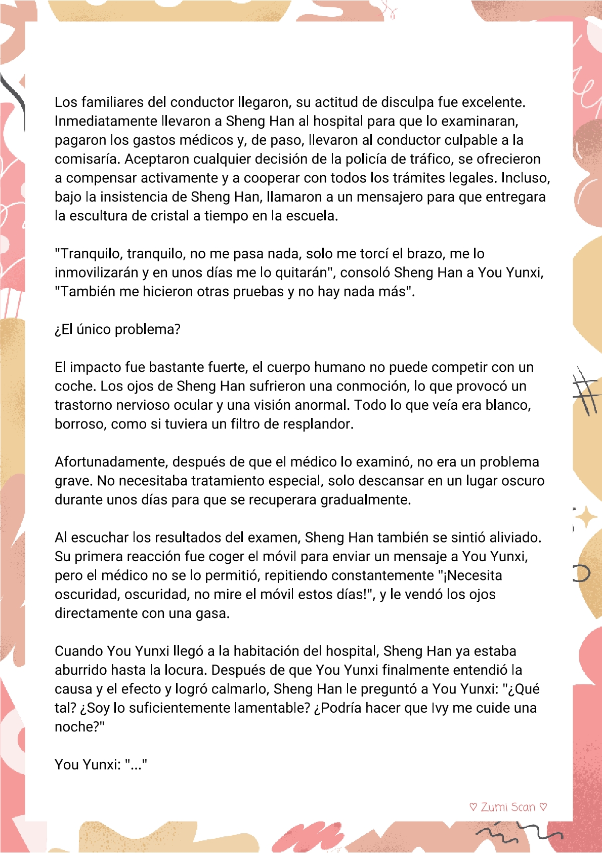Soy hetero, pero mi compañero de cuarto travestido huele muy bien - Capítulo 24 - Página 7 - LectorTMOo