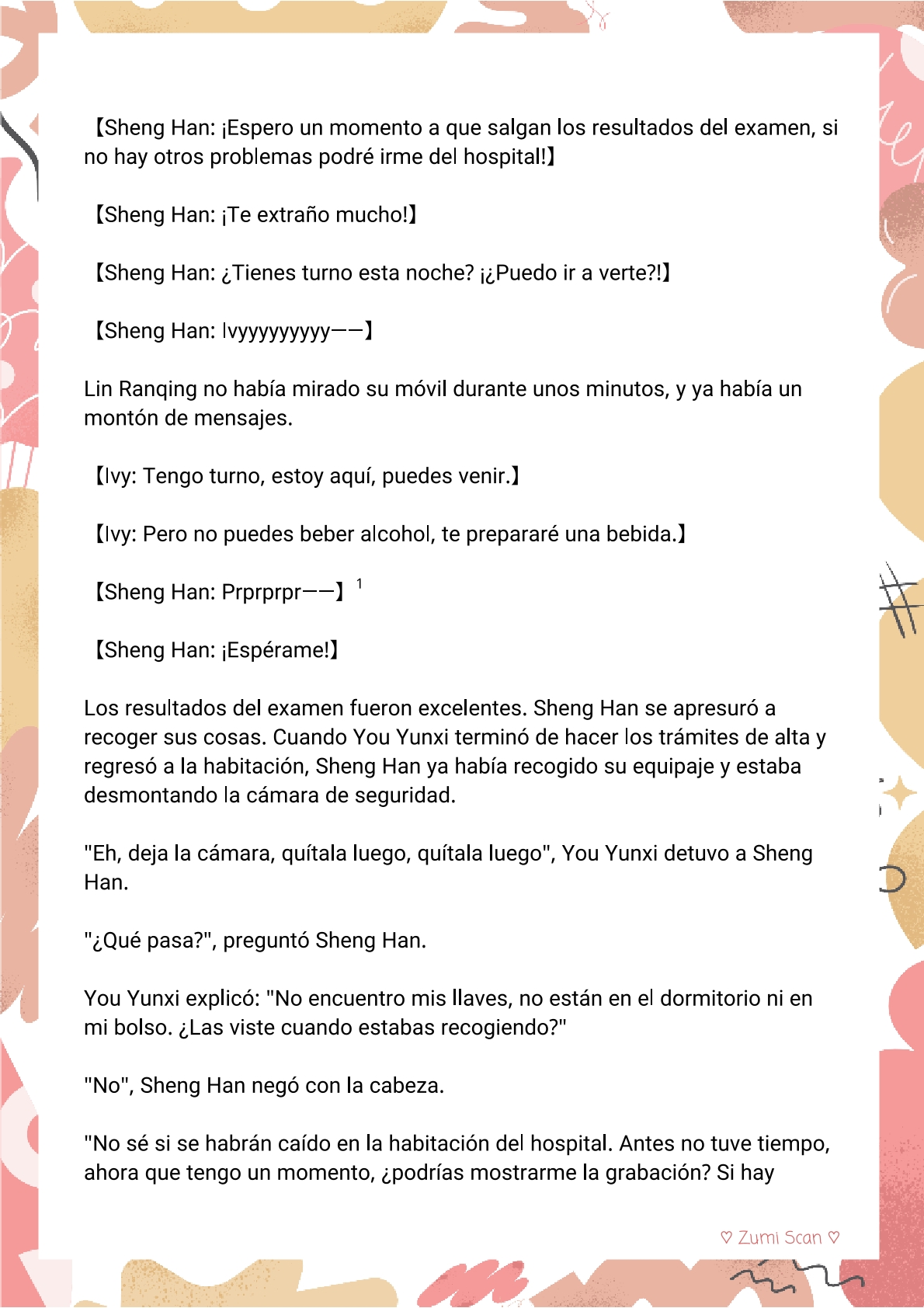 Soy hetero, pero mi compañero de cuarto travestido huele muy bien - Capítulo 25 - Página 8 - LectorTMOo