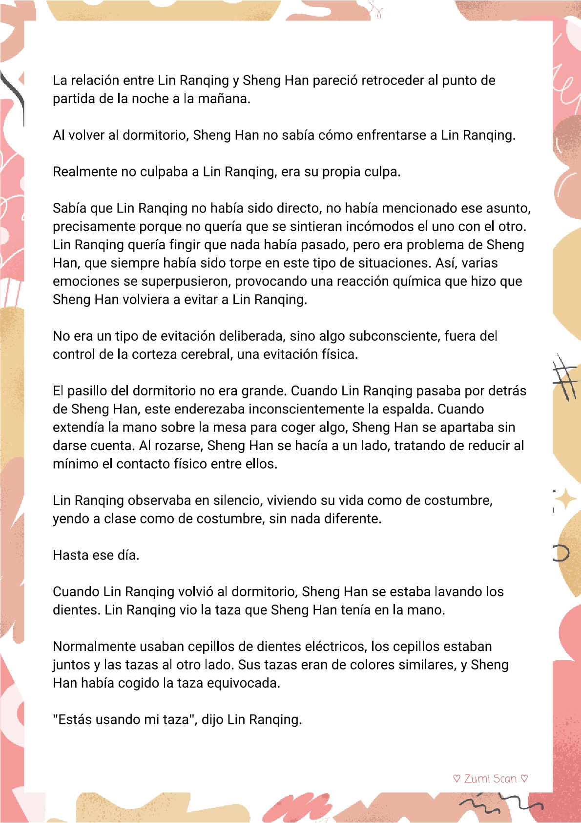 Soy hetero, pero mi compañero de cuarto travestido huele muy bien - Capítulo 26 - Página 9 - LectorTMOo