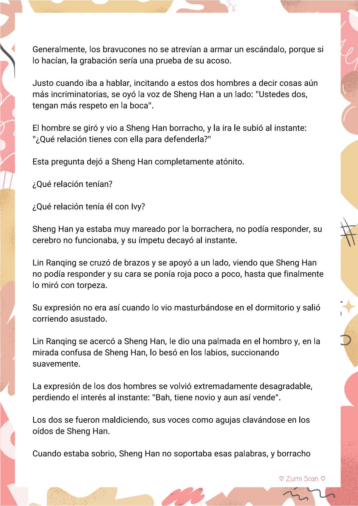 Soy hetero, pero mi compañero de cuarto travestido huele muy bien - Capítulo 27 - Página 8 - LectorTMOo