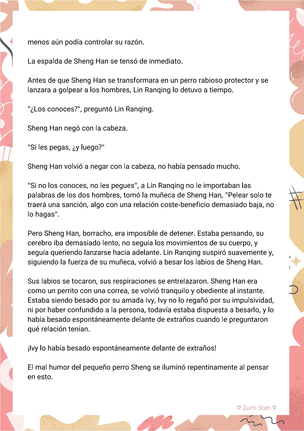 Soy hetero, pero mi compañero de cuarto travestido huele muy bien - Capítulo 27 - Página 9 - LectorTMOo