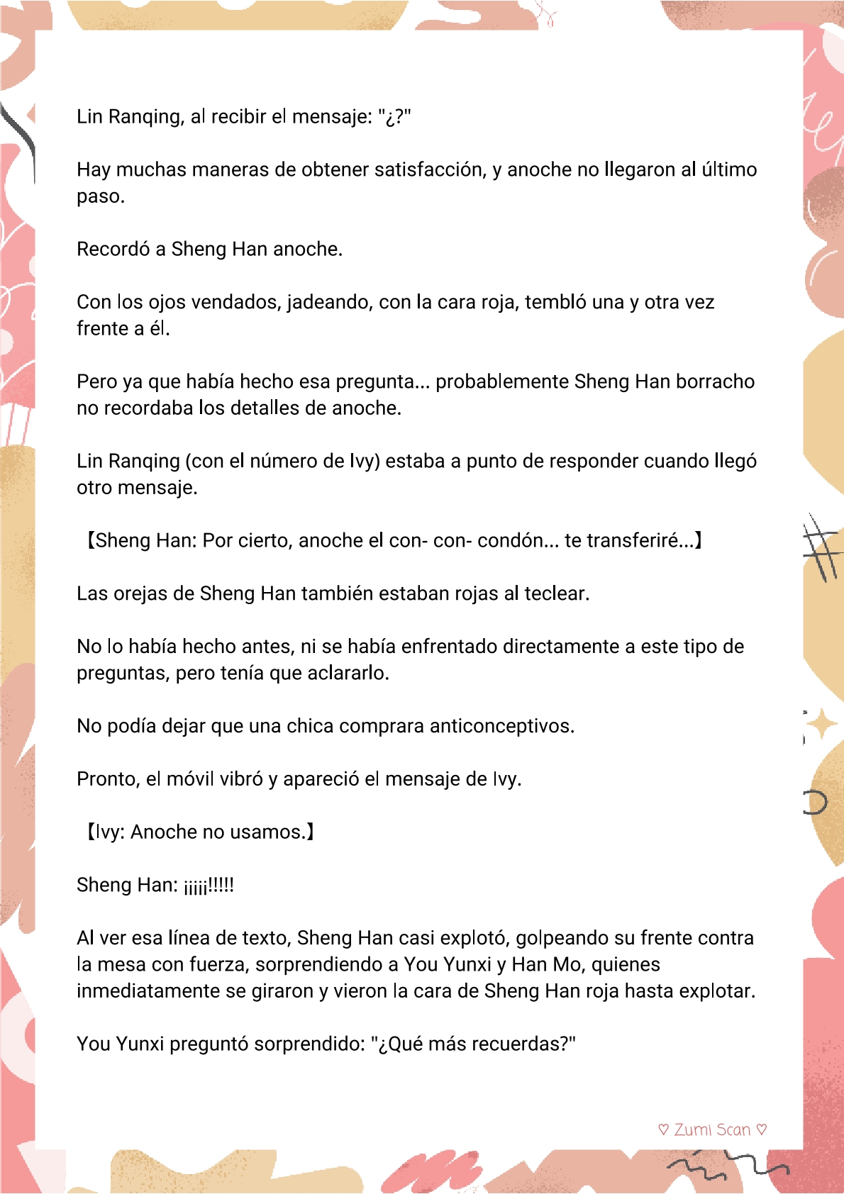 Soy hetero, pero mi compañero de cuarto travestido huele muy bien - Capítulo 28 - Página 5 - LectorTMOo