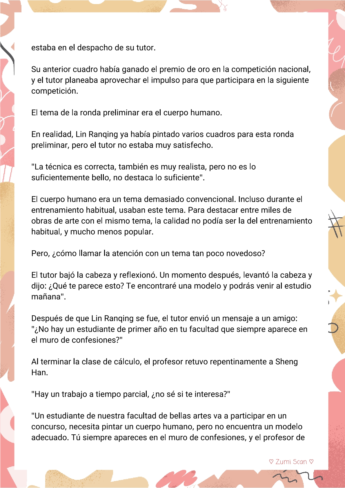Soy hetero, pero mi compañero de cuarto travestido huele muy bien - Capítulo 28 - Página 7 - LectorTMOo