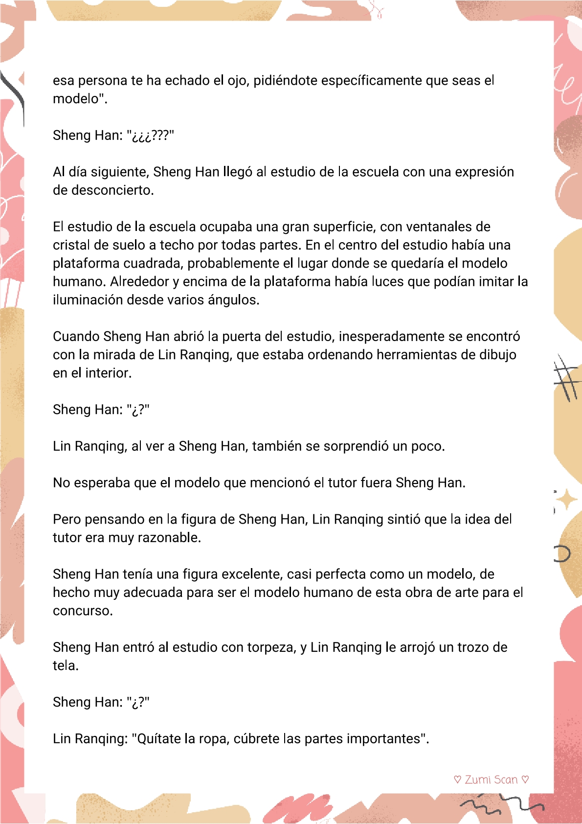 Soy hetero, pero mi compañero de cuarto travestido huele muy bien - Capítulo 28 - Página 8 - LectorTMOo