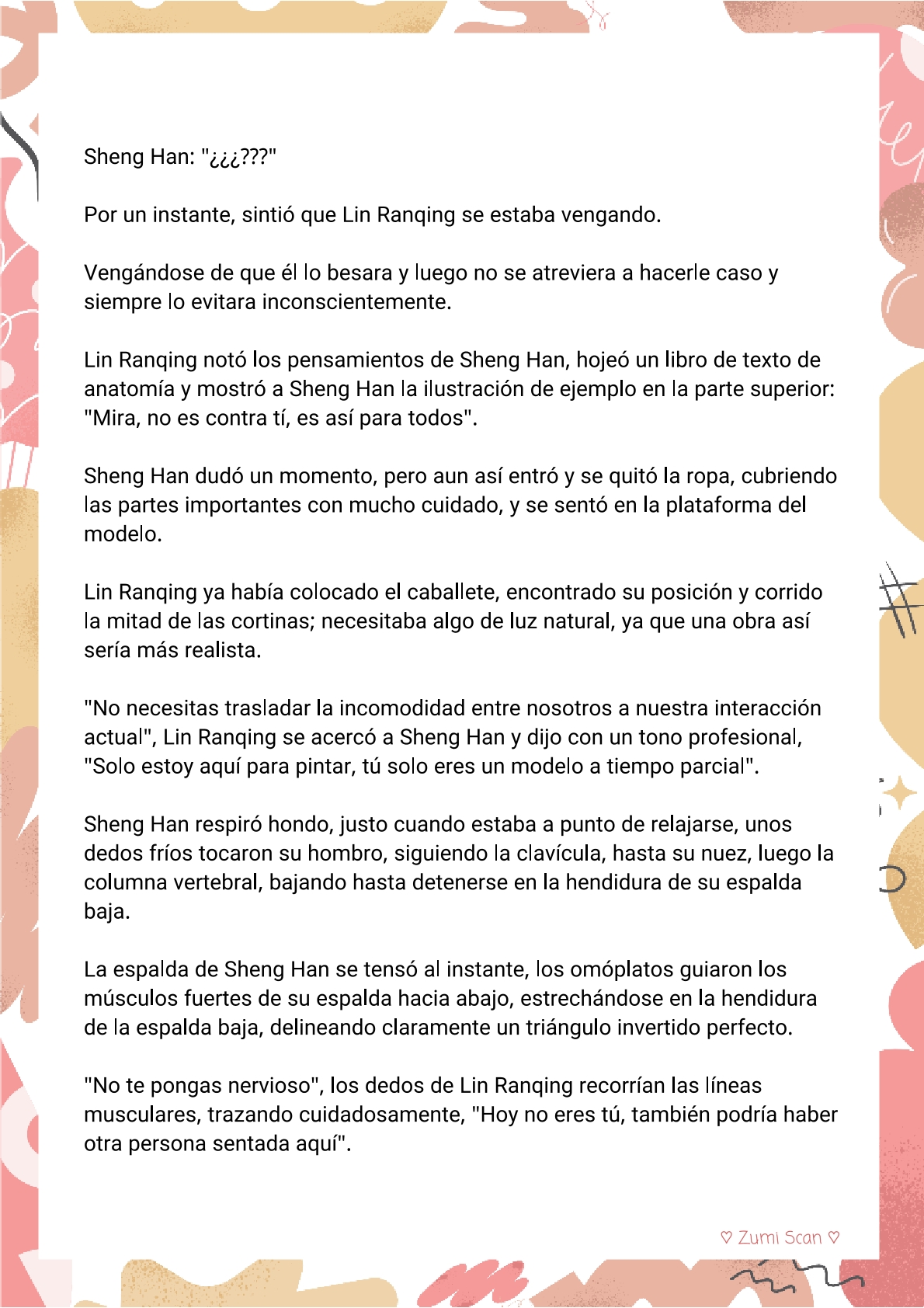 Soy hetero, pero mi compañero de cuarto travestido huele muy bien - Capítulo 28 - Página 9 - LectorTMOo