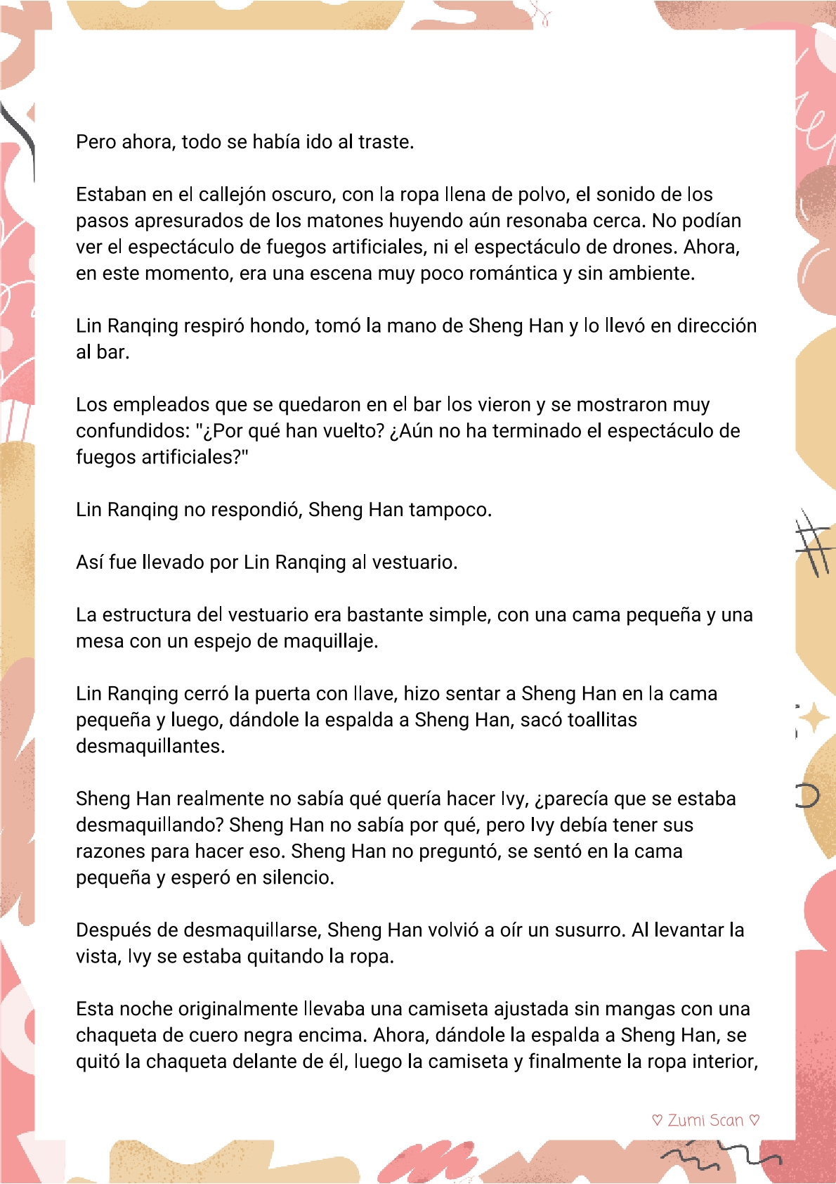 Soy hetero, pero mi compañero de cuarto travestido huele muy bien - Capítulo 29 - Página 13 - LectorTMOo