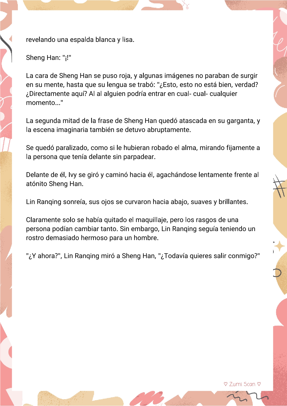 Soy hetero, pero mi compañero de cuarto travestido huele muy bien - Capítulo 29 - Página 14 - LectorTMOo